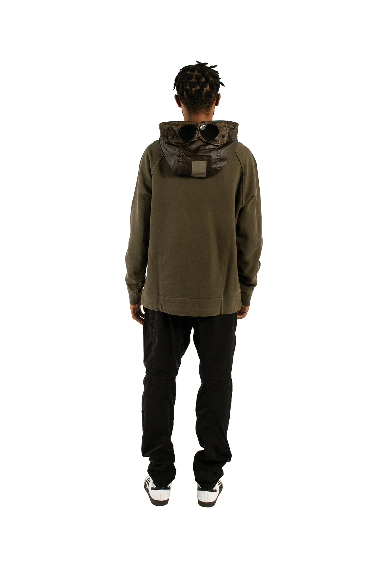 Diagonal 2/1 Goggle Hooded Sweatshirt