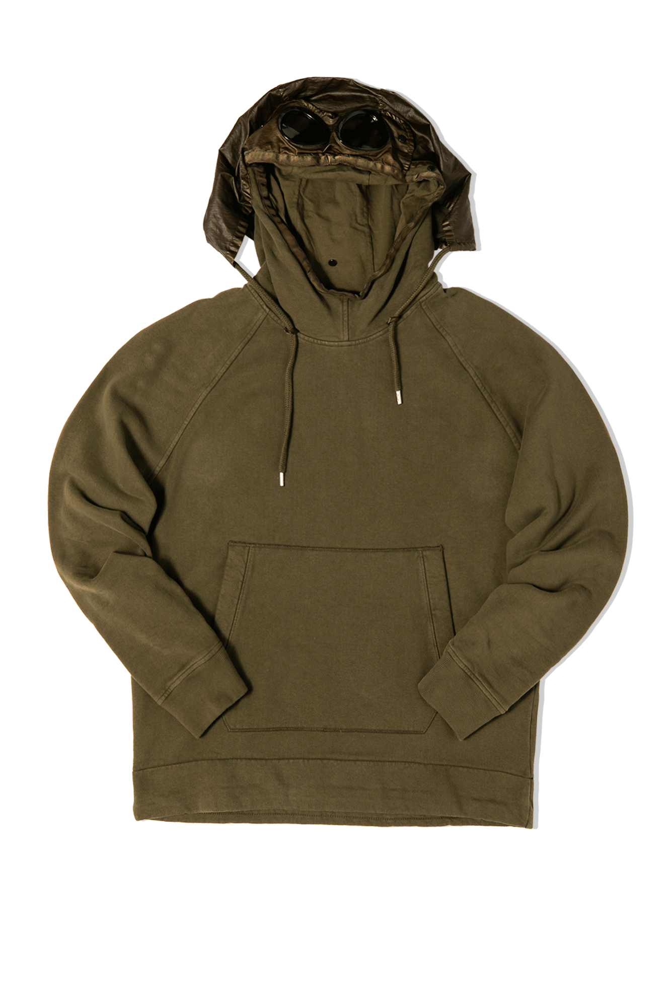 Diagonal 2/1 Goggle Hooded Sweatshirt