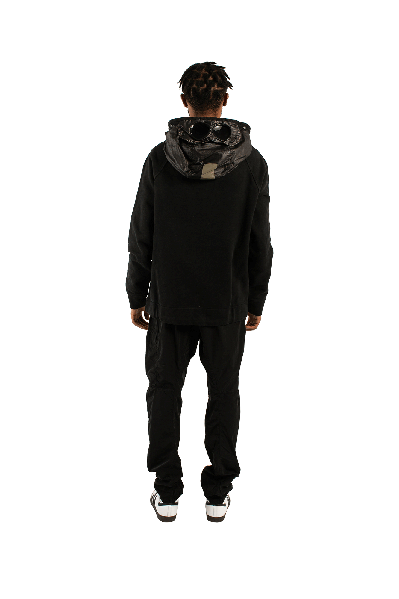 Diagonal 2/1 Goggle Hooded Sweatshirt