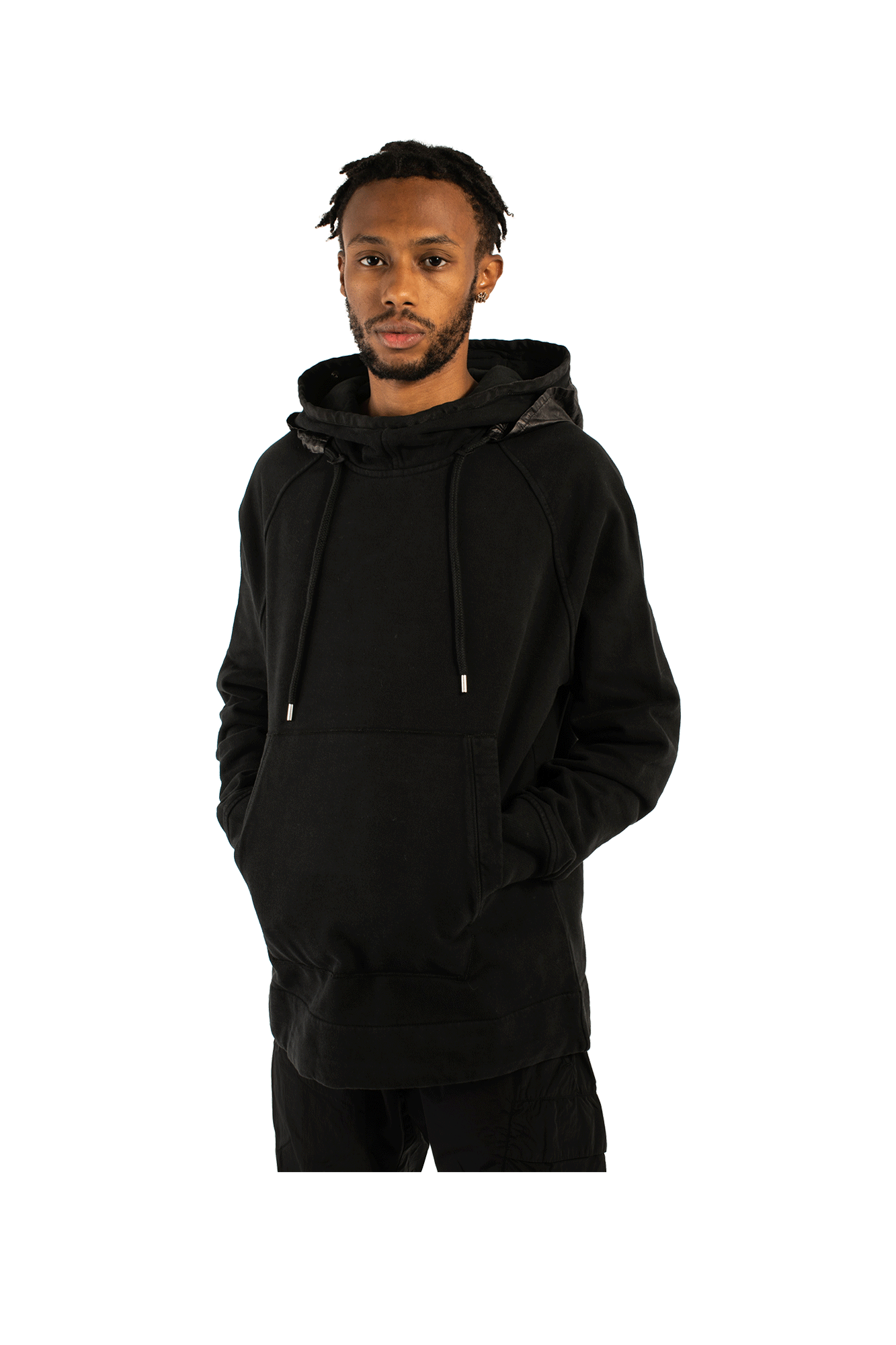 Diagonal 2/1 Goggle Hooded Sweatshirt