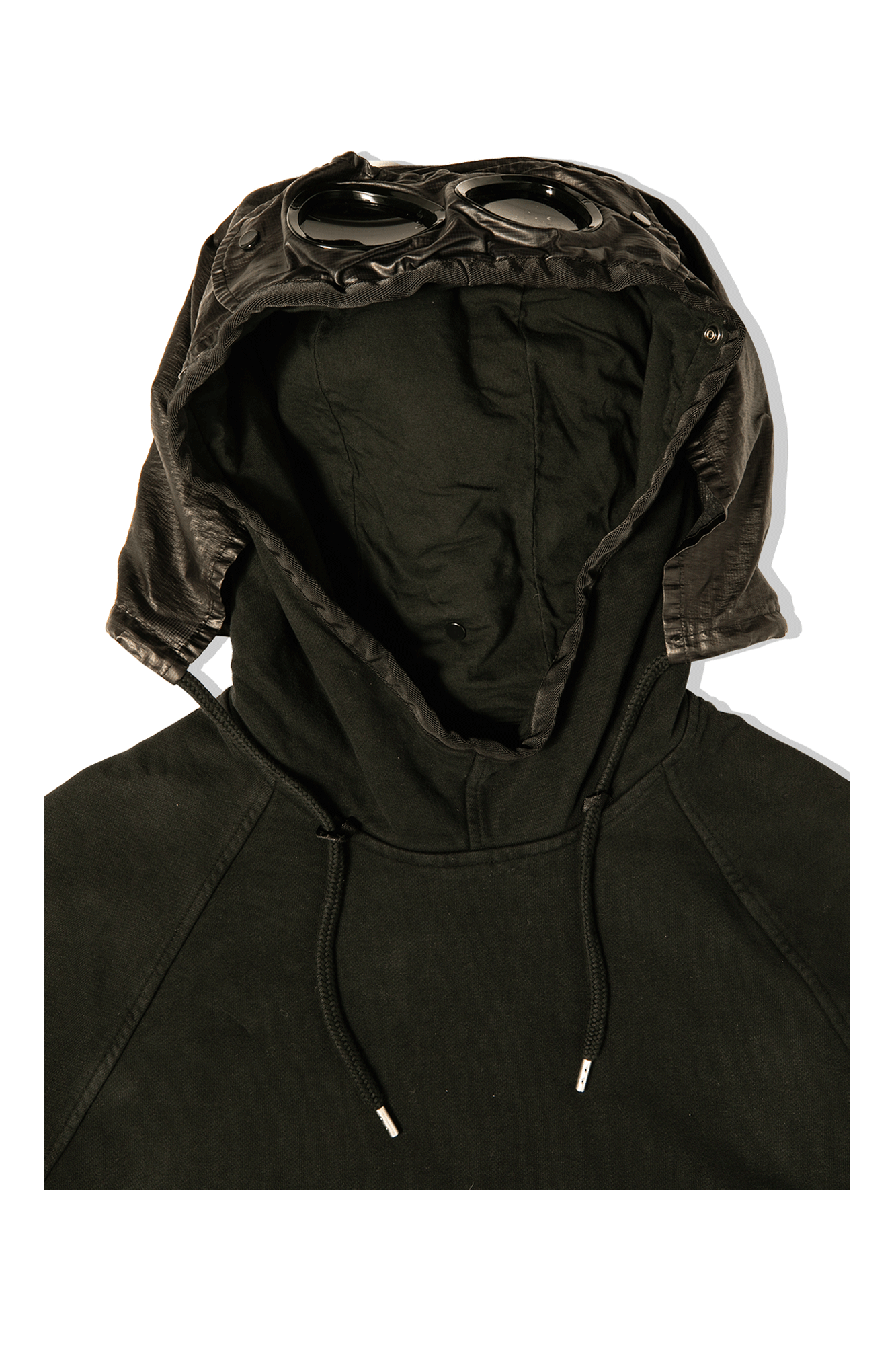 Diagonal 2/1 Goggle Hooded Sweatshirt