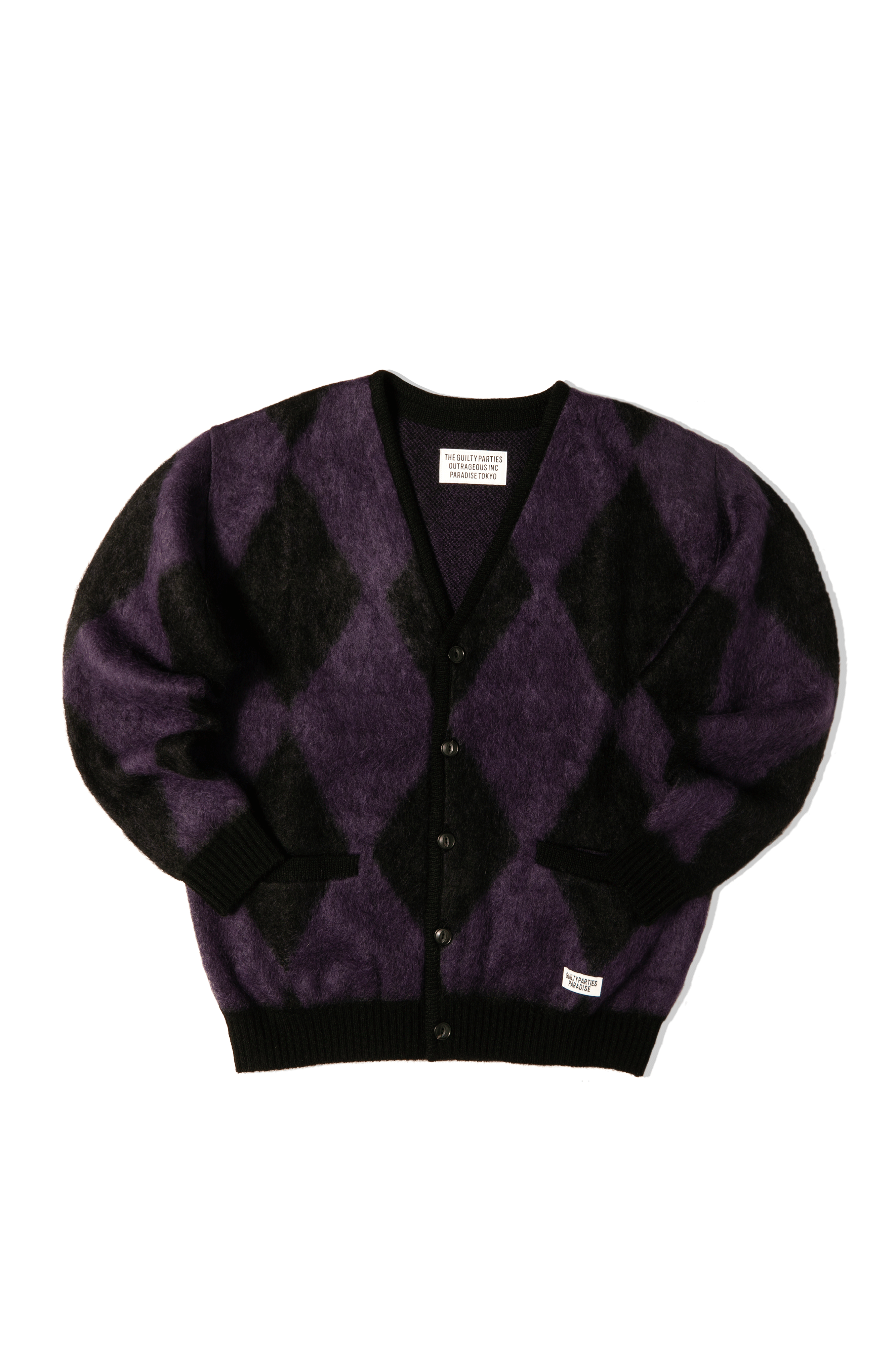 Diamond Mohair Cardigan