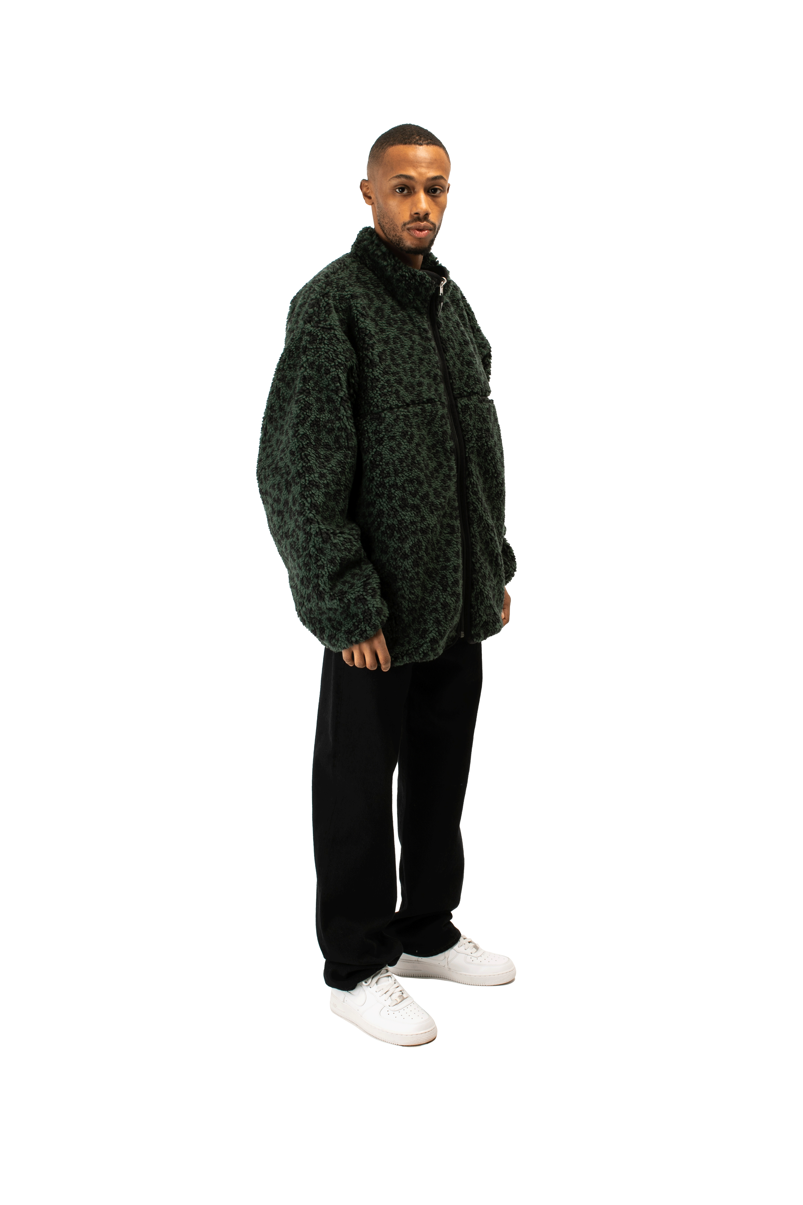 Reversible Leopard Boa Jacket