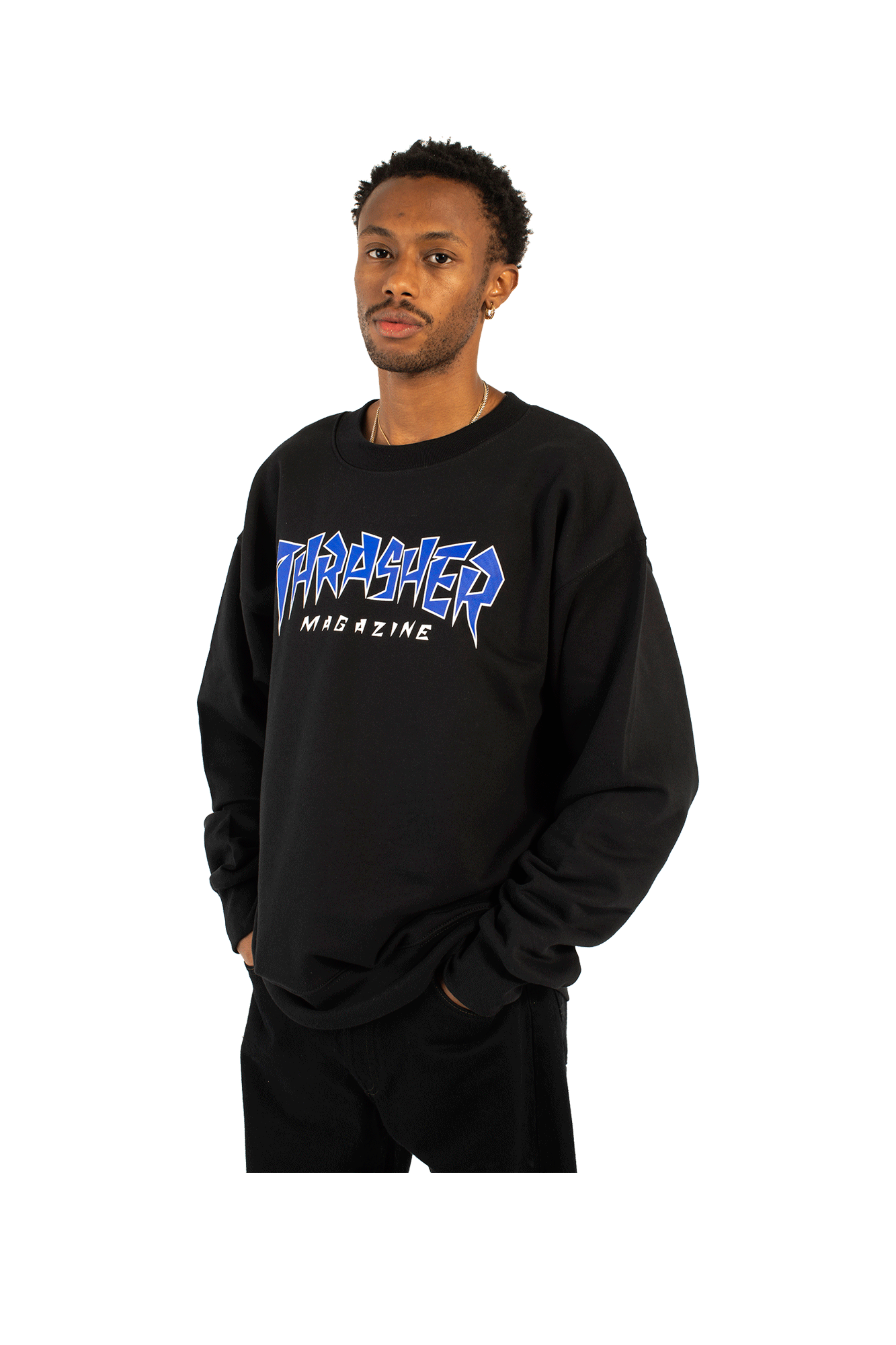 Jagged Logo Crewneck Sweatshirt