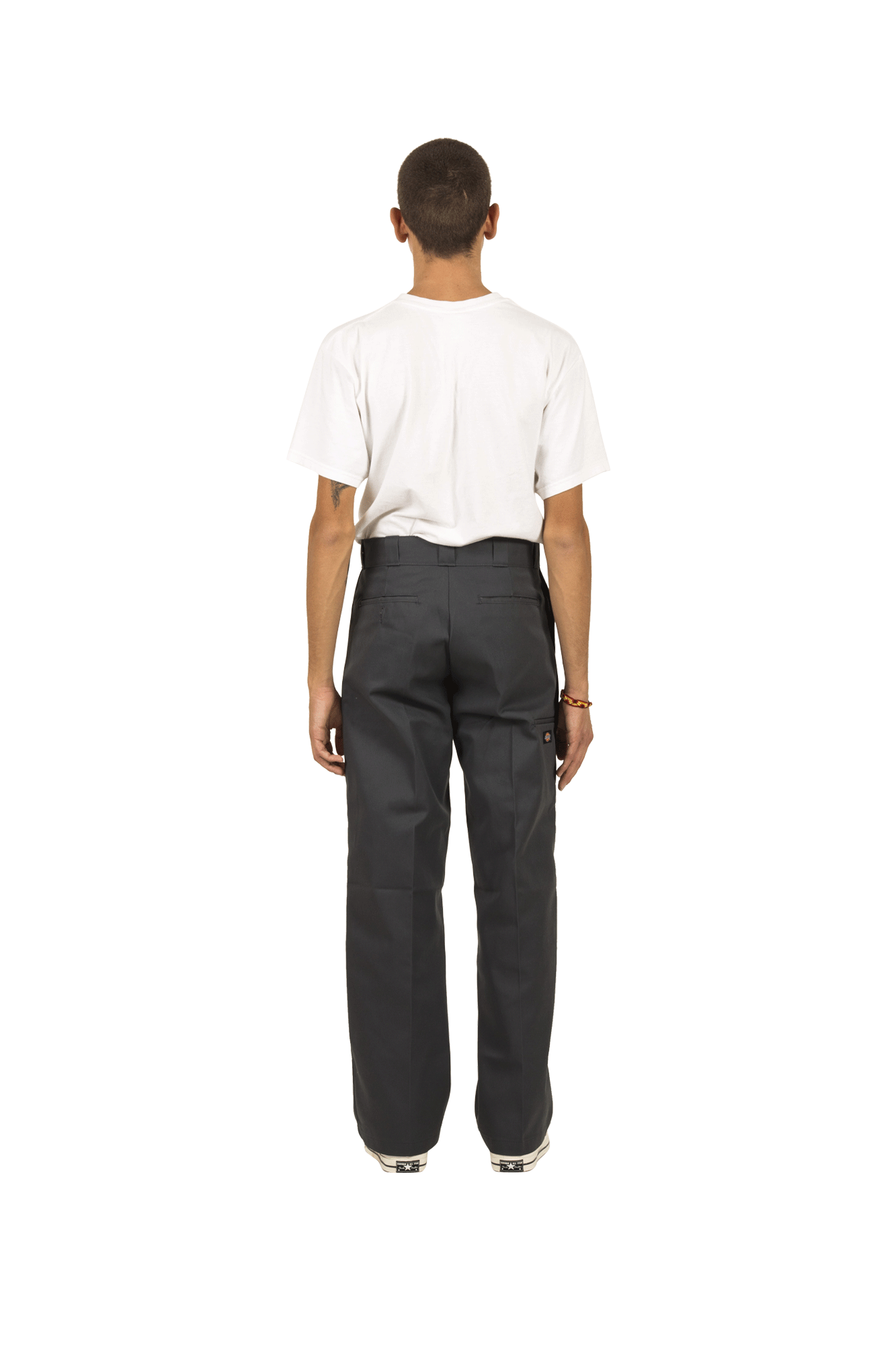 Dickies Pantaloni classici Double Knee Work Trousers Grigio 684190022#000#CH#30/32 - One Block Down