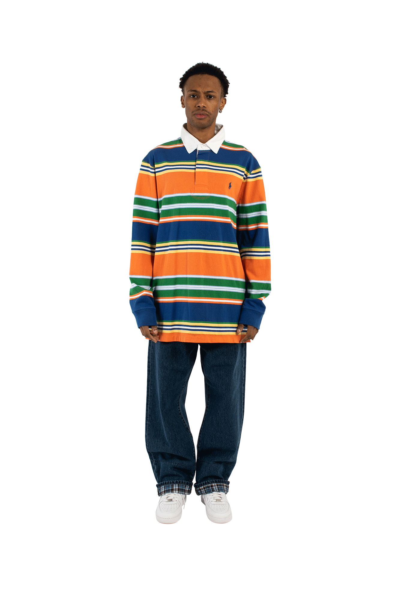 Rugby Jersey LongSleeve T Shirt One Block Down Rugby jersey longsleeve t shirt one block down