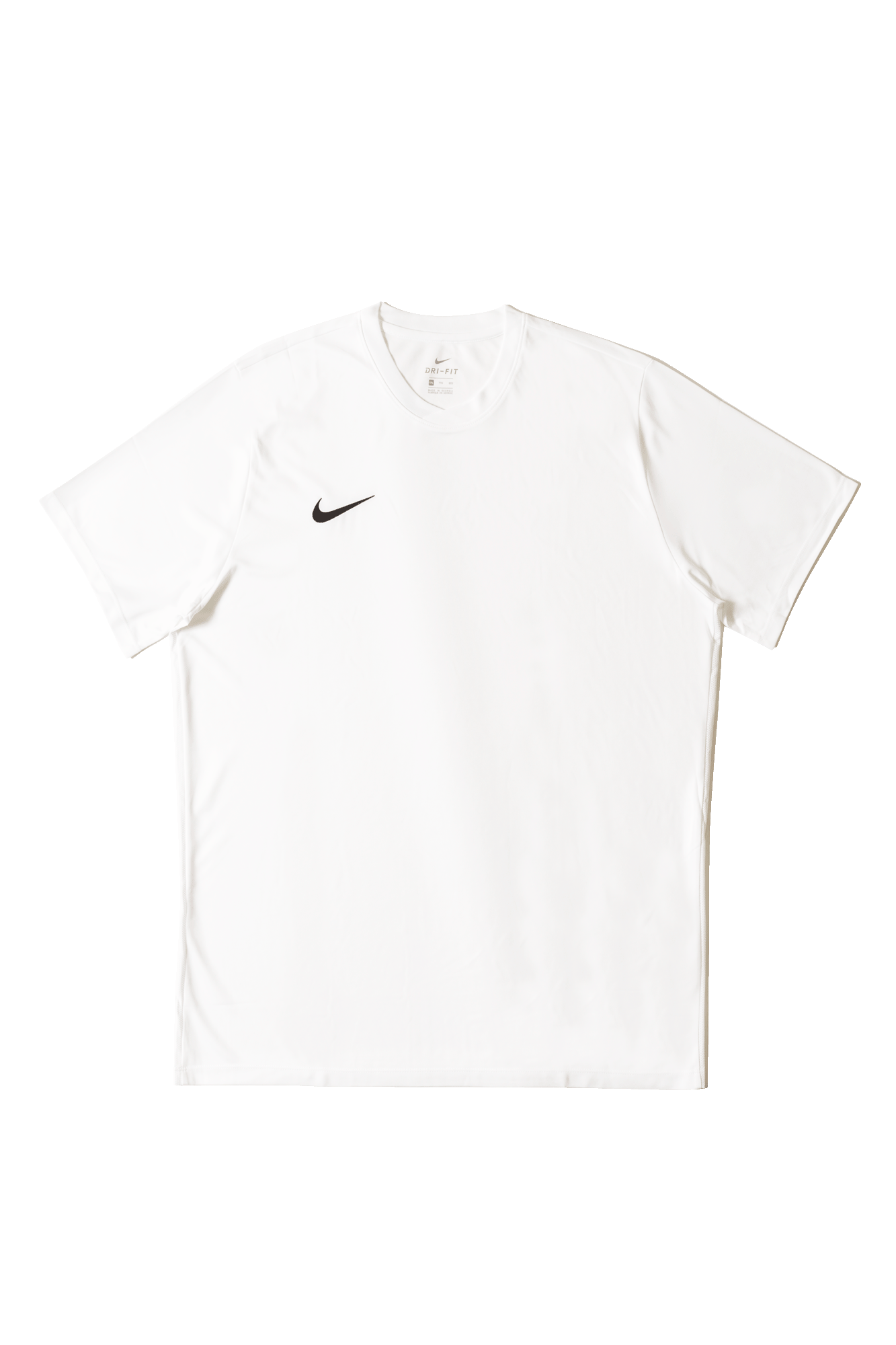 Nike T-Shirts Nike Dry Football Top WSM Bianco Bianco - One Block Down