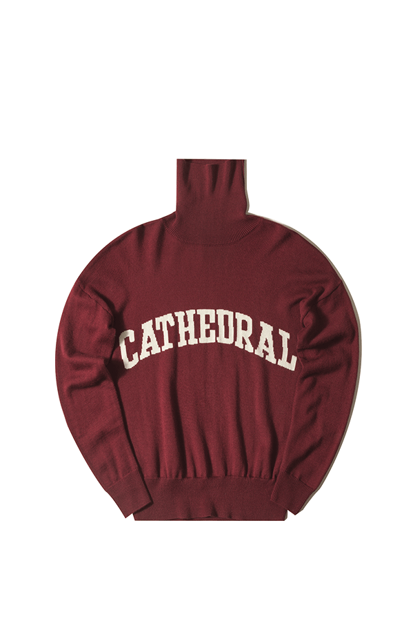 Cathedral Maglioni Collo alto Cathedral Turtleneck Rosso 7910#T-NECK#BRDX#XS - One Block Down