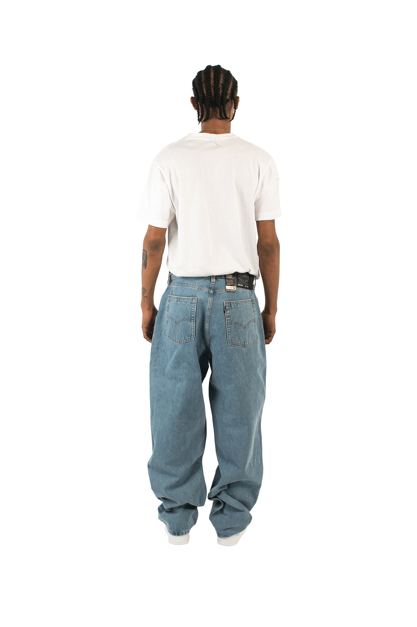 Super Baggy Simple Rinse Denim