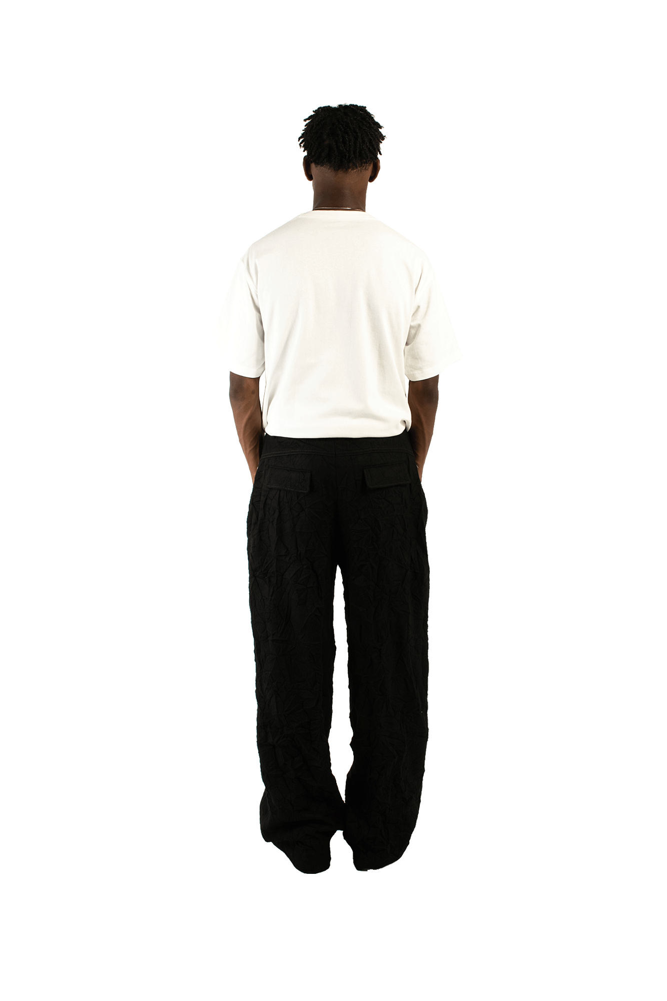 Belfort Wool Wide Leg Trousers