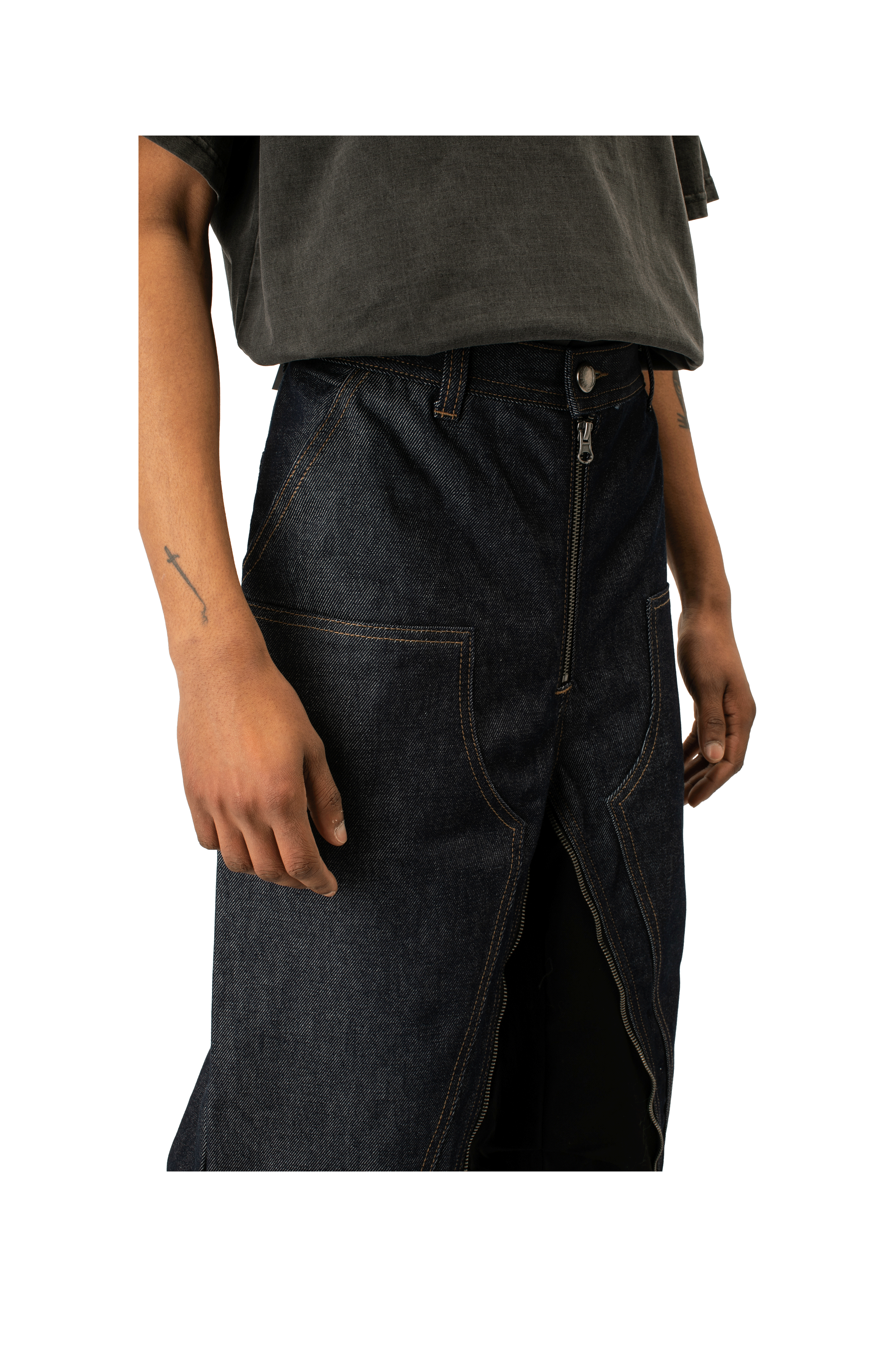 Milly Detachable Carpenter Jeans