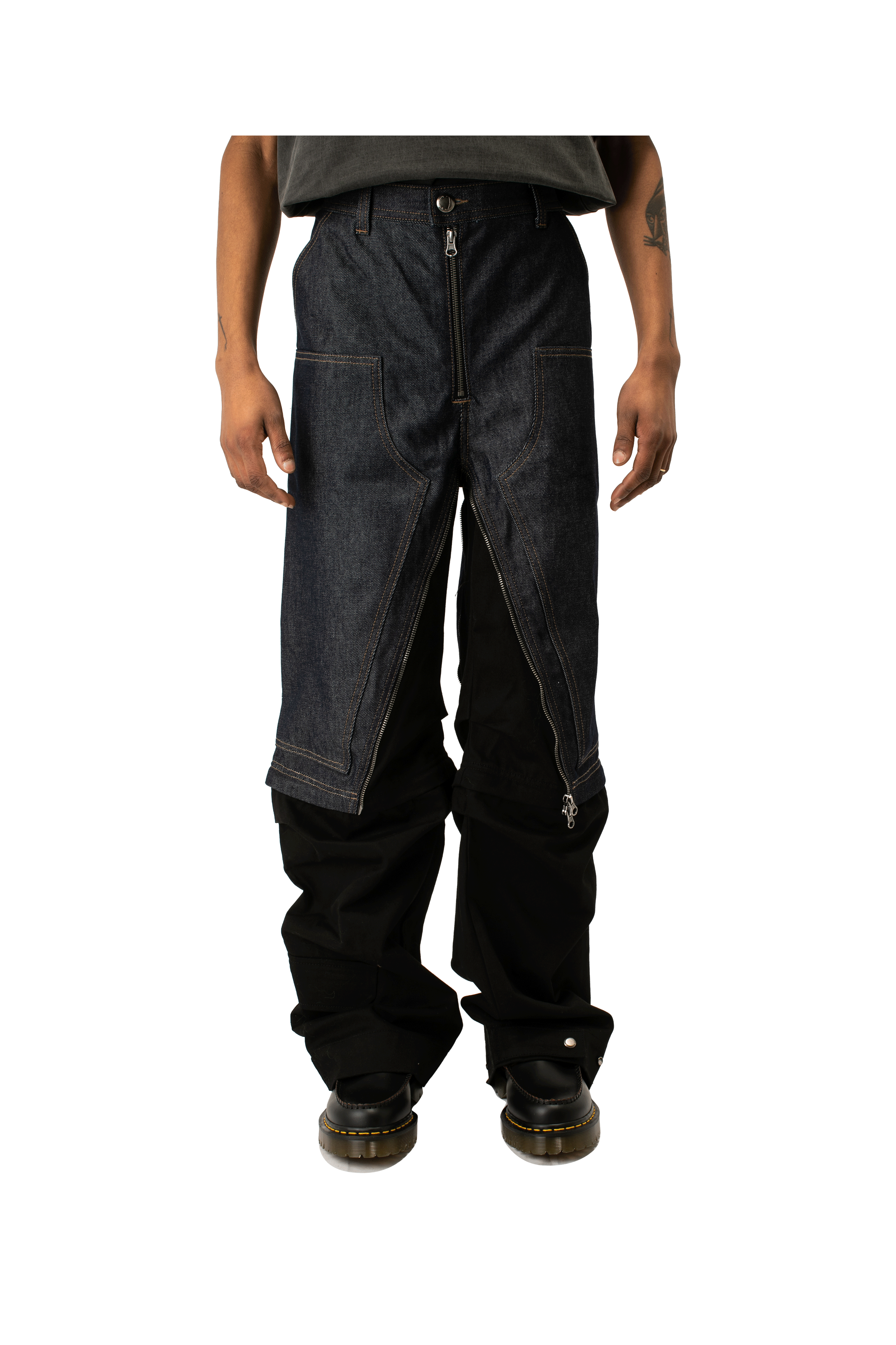 Milly Detachable Carpenter Jeans