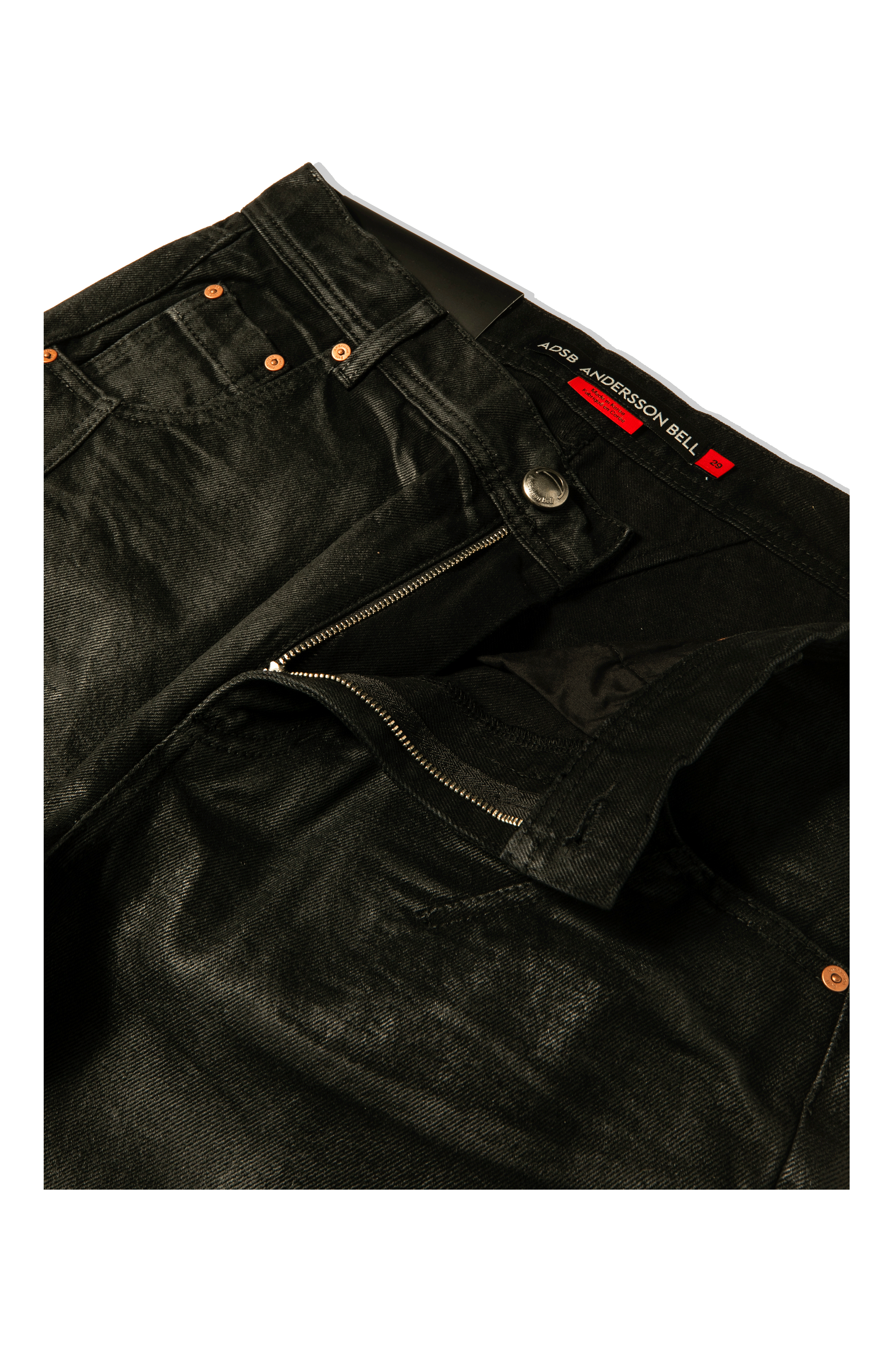 Tripot Coated Flare Jeans