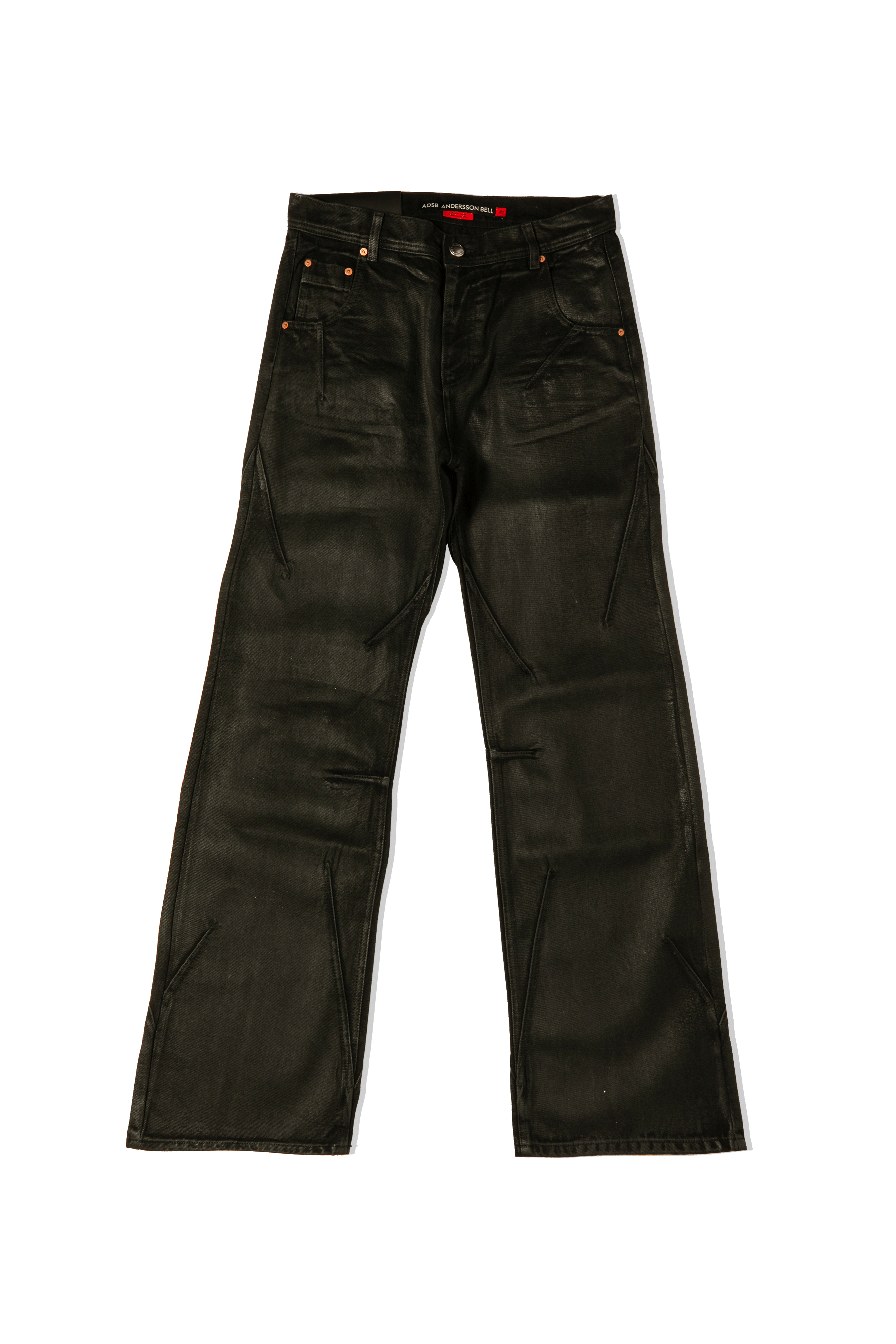 Tripot Coated Flare Jeans