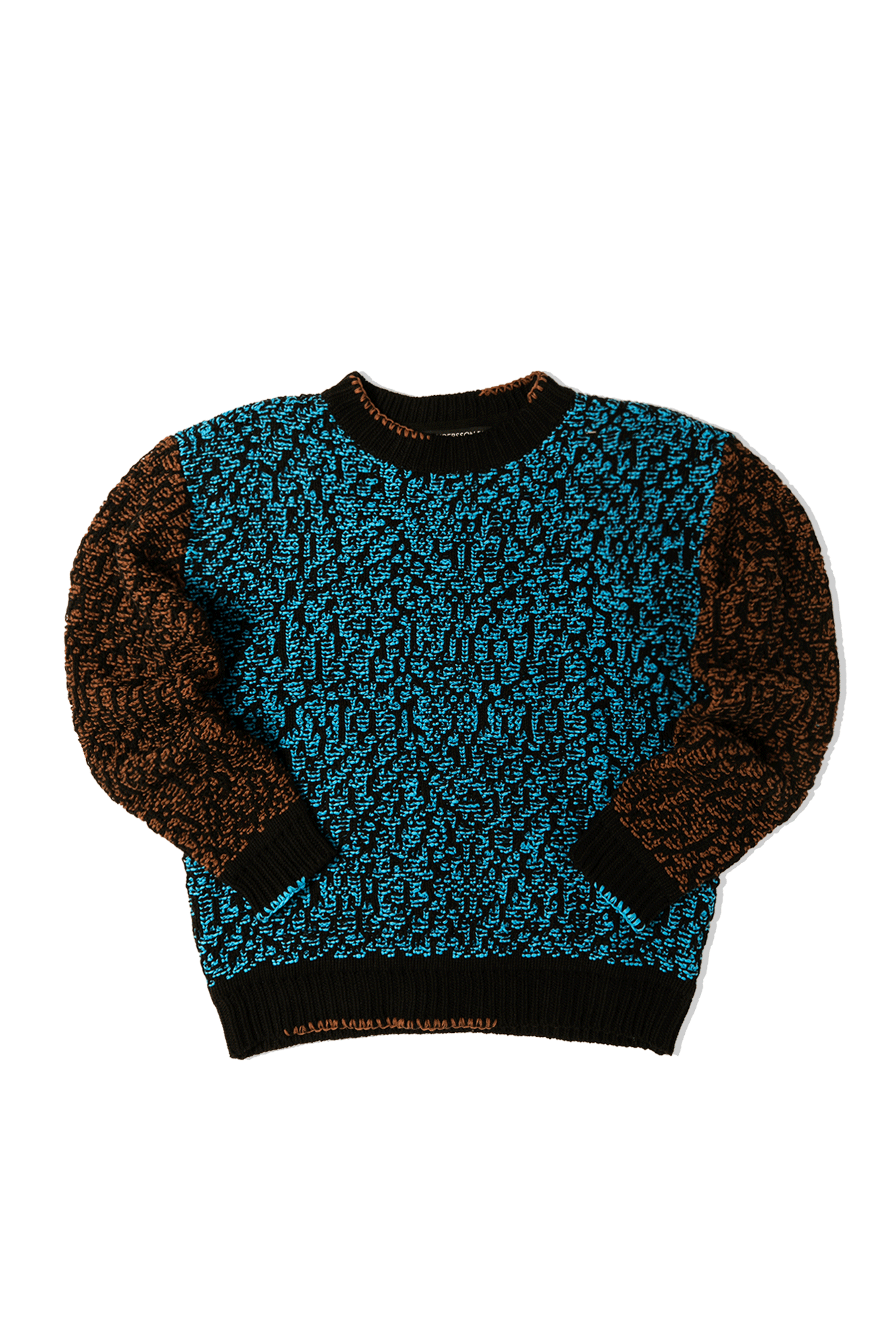 Net Crewneck Sweater