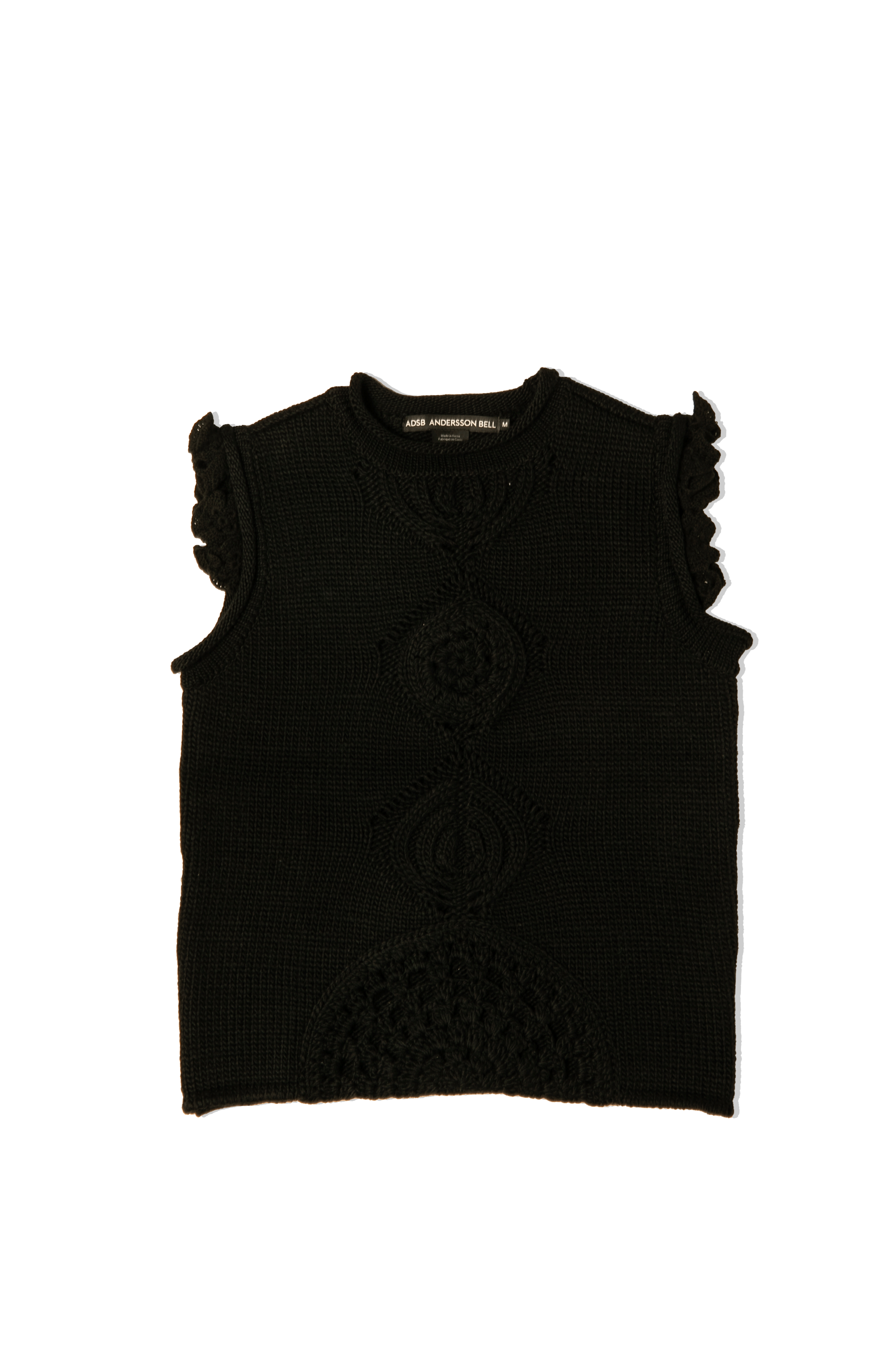 Marlen Flower Crewneck Vest