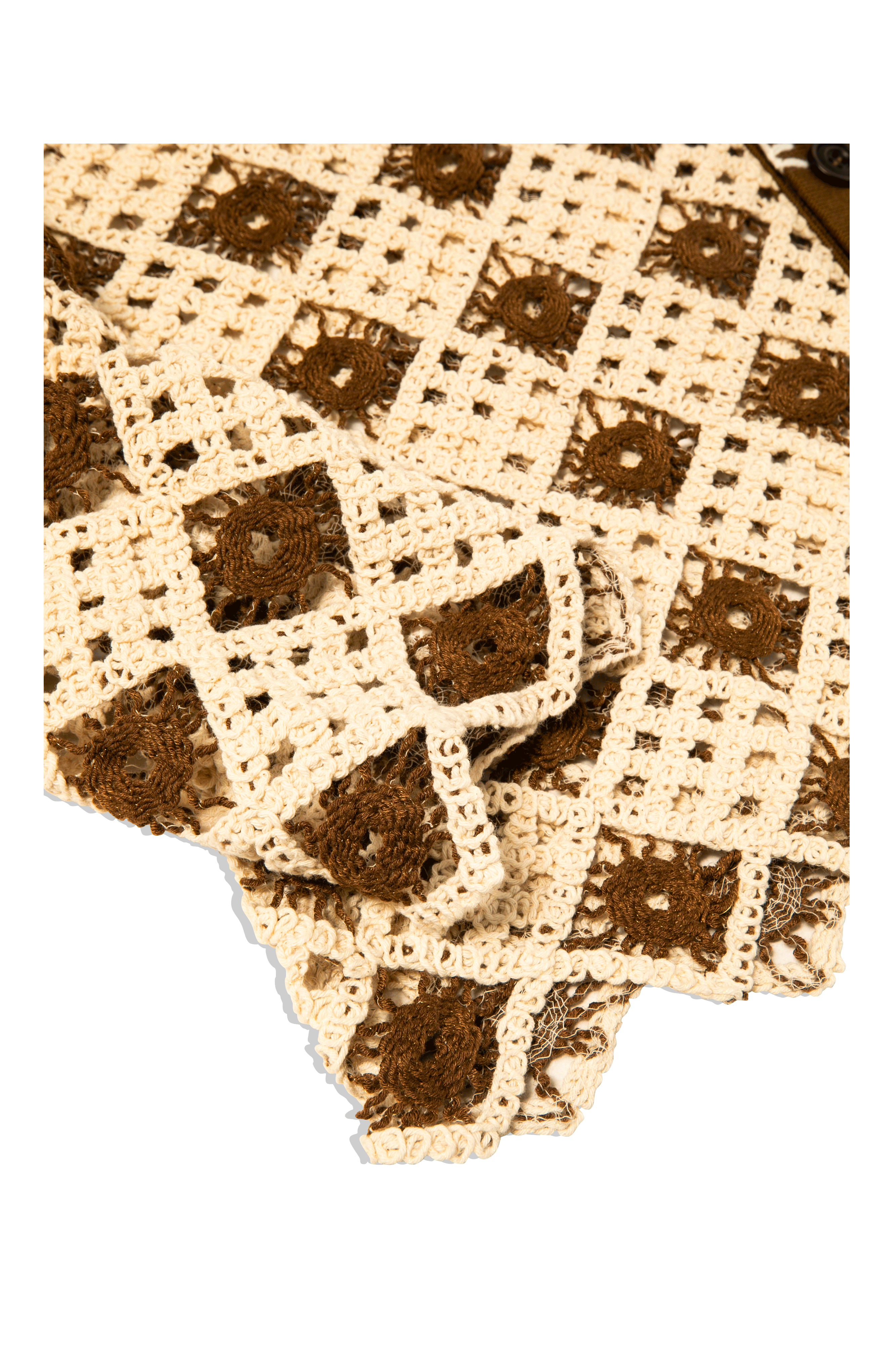 Crochet Cotton Cardigan