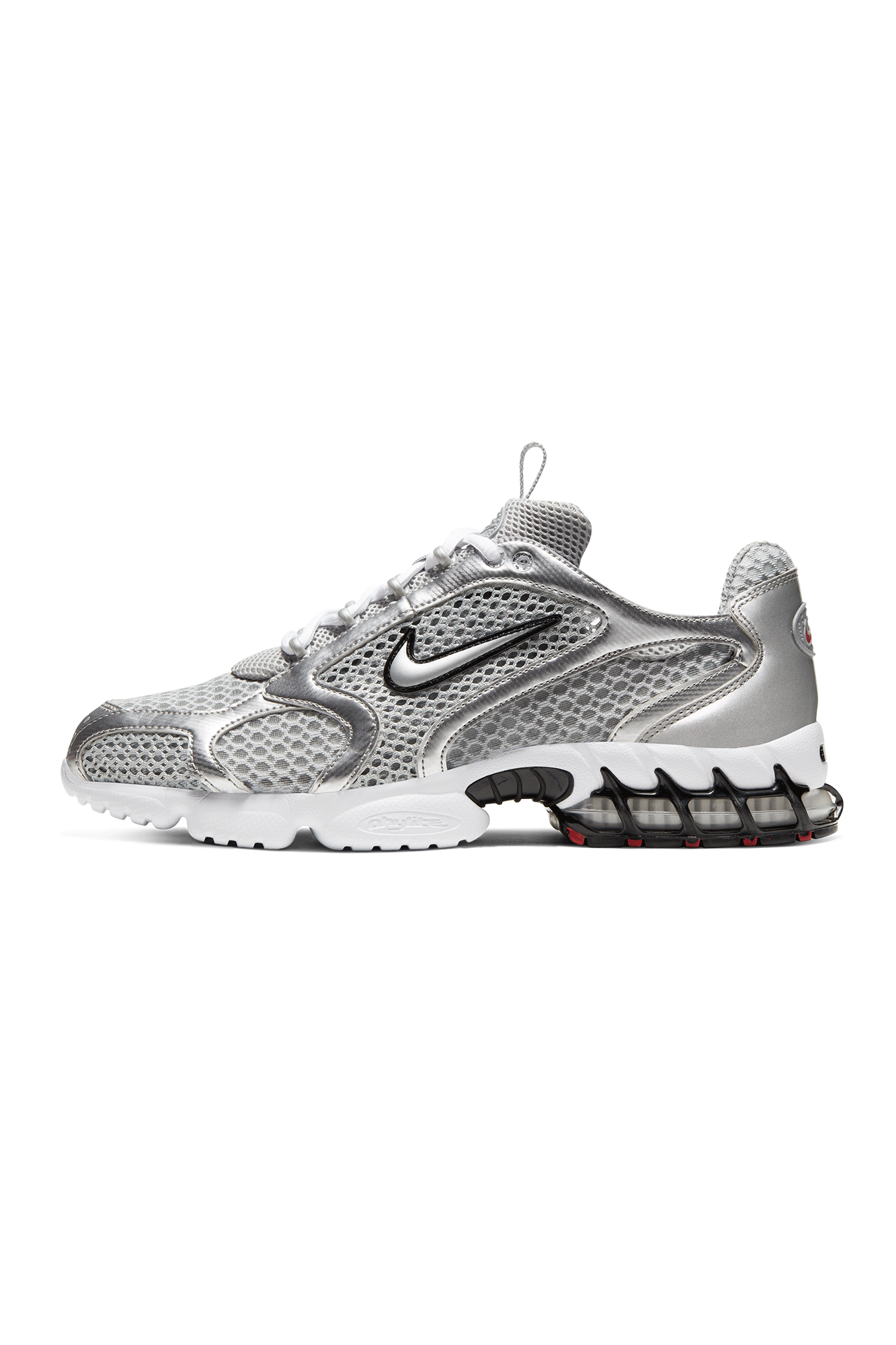 Nike Sneakers Air Zoom Spiridon Cage 2  "Metallic Silver" Grigio CJ1288-#000#001#7 - One Block Down