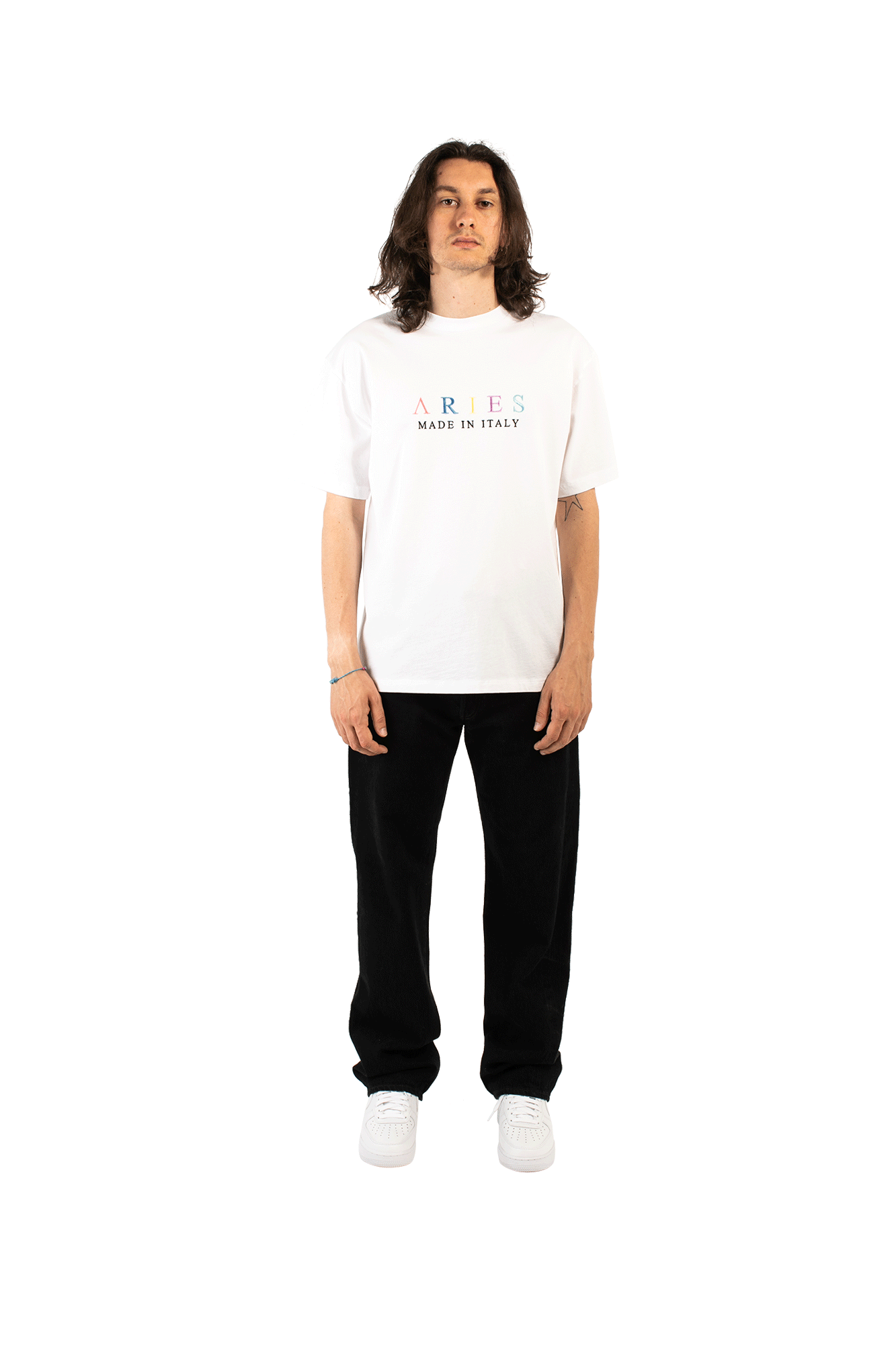 United Colours of Aries Embroidered T-Shirt