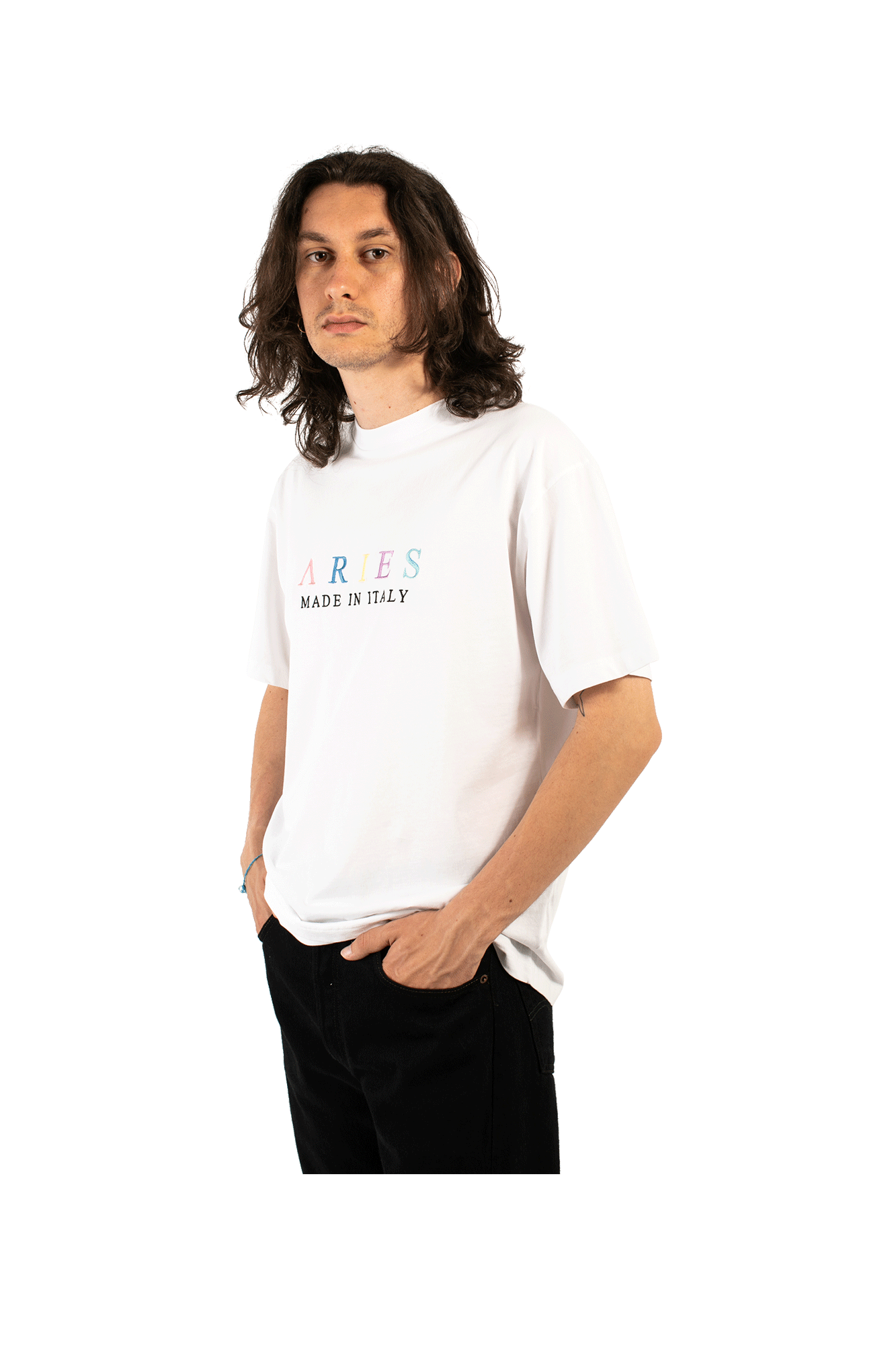 United Colours of Aries Embroidered T-Shirt