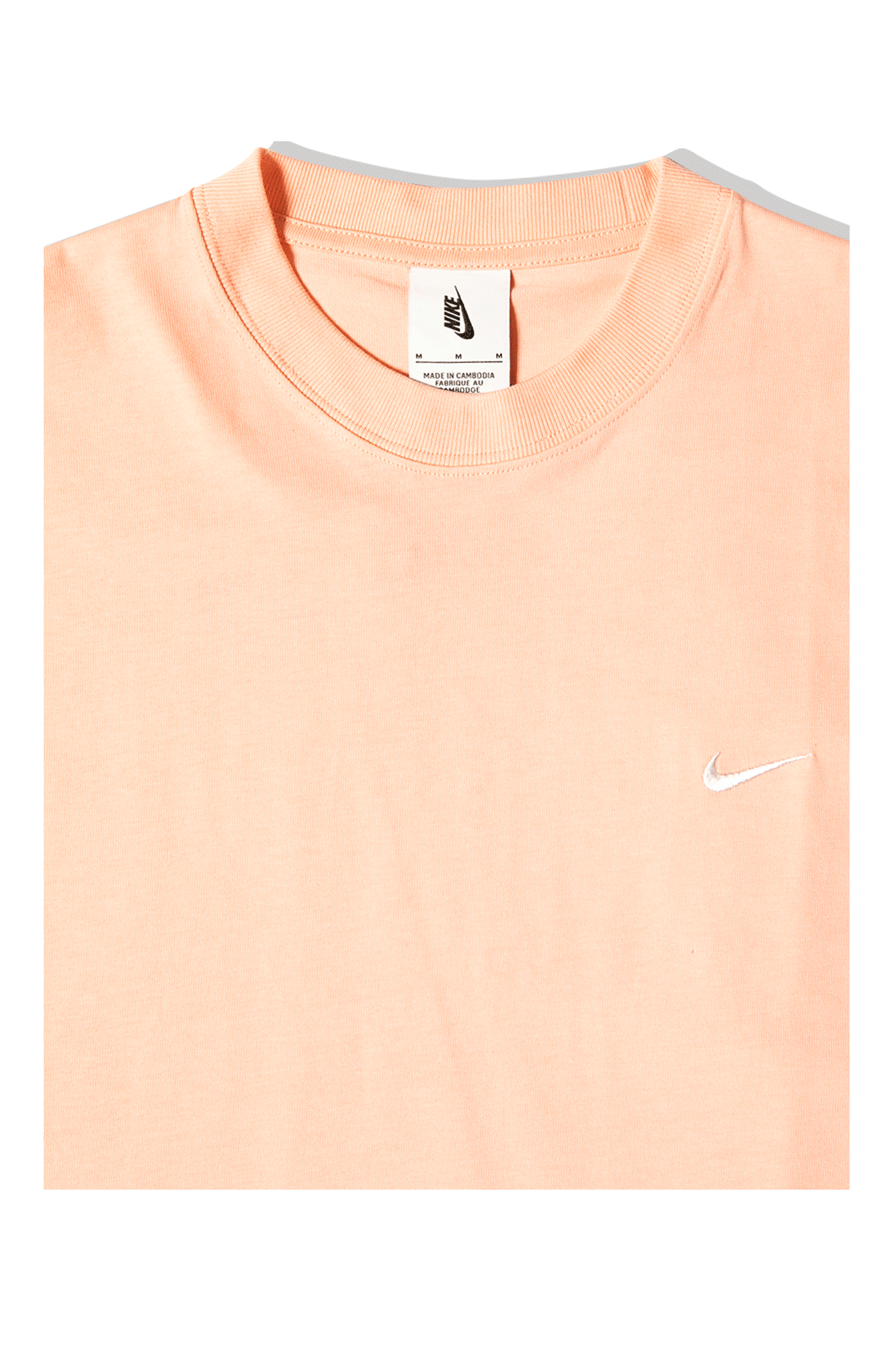 M Solo Swoosh Ss Knit Top