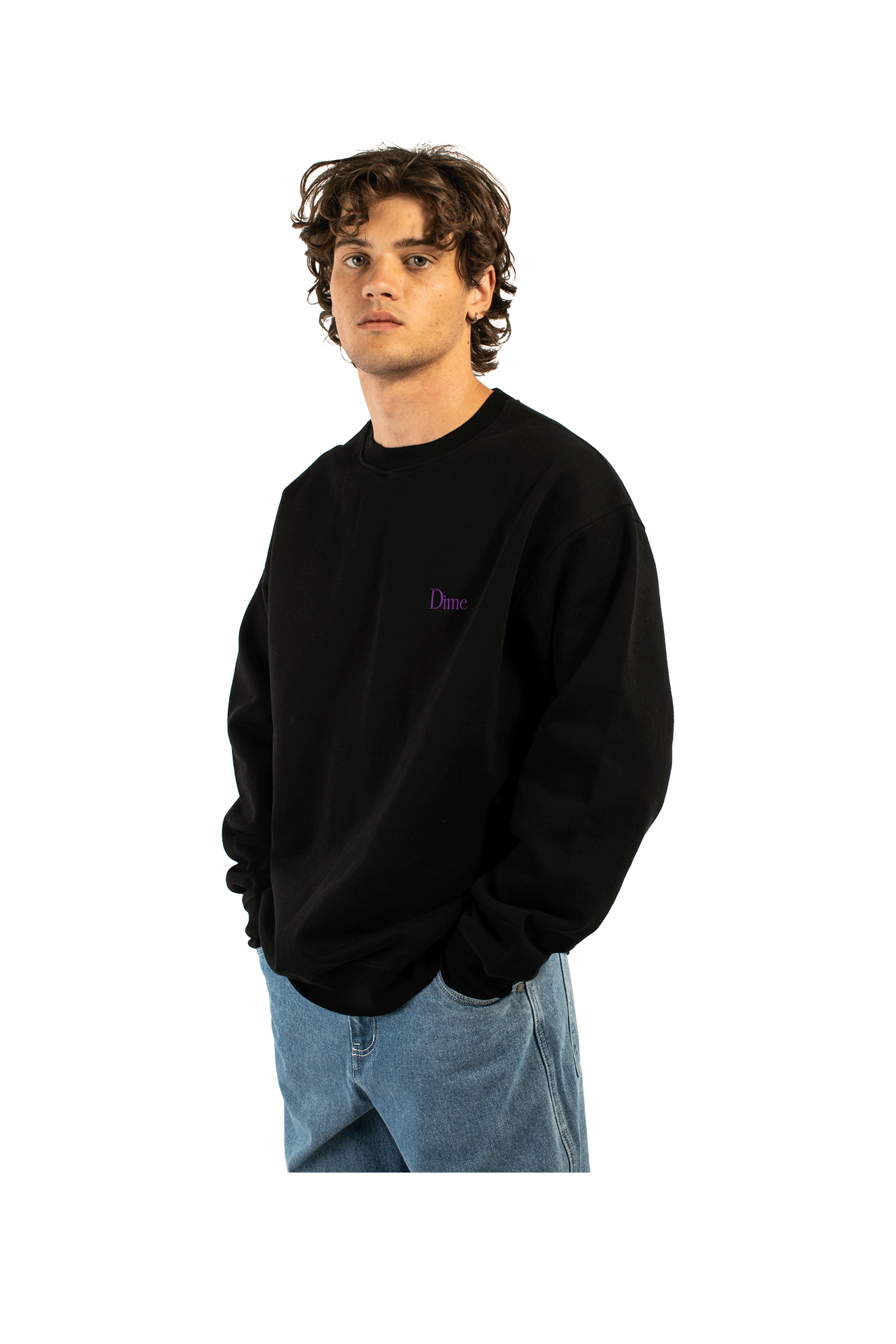 Classic Small Logo Crewneck Sweatshirt