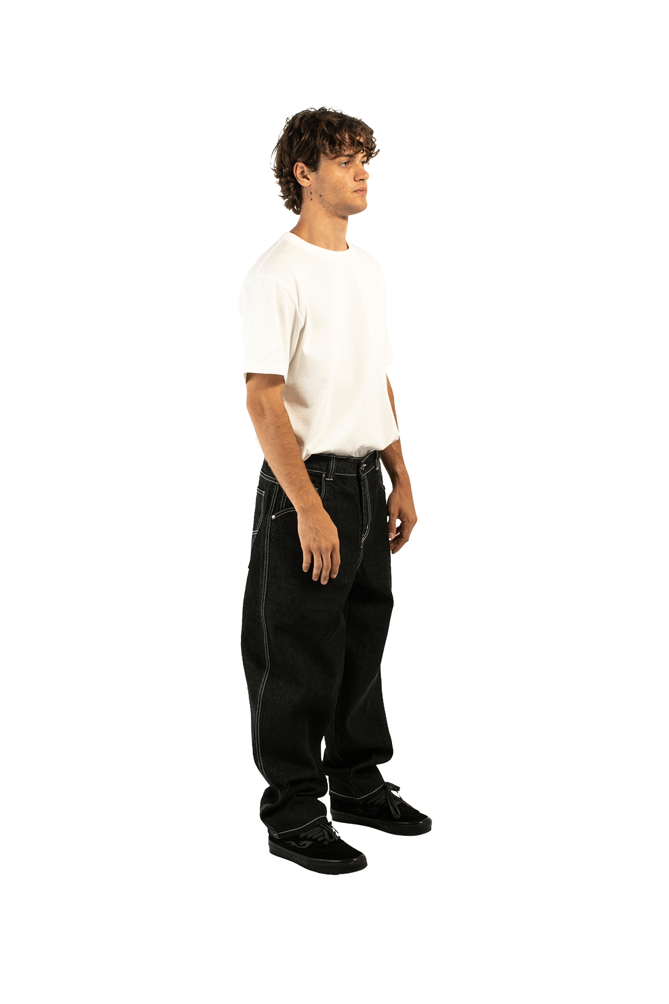 Baggy Denim Pants