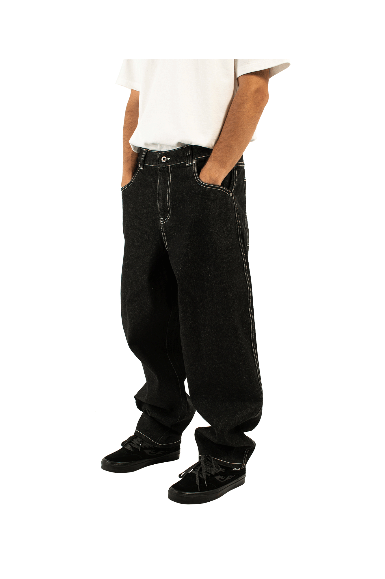 Baggy Denim Pants