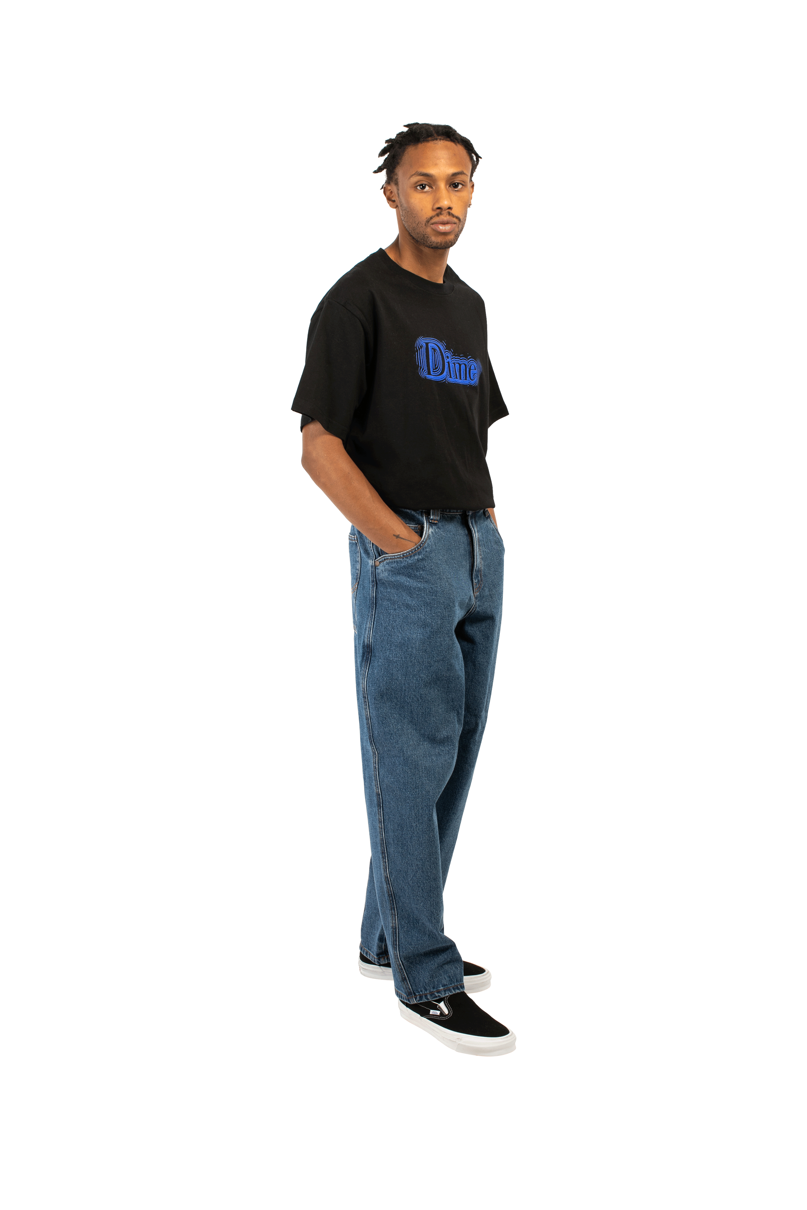 Classic Baggy Denim Pants