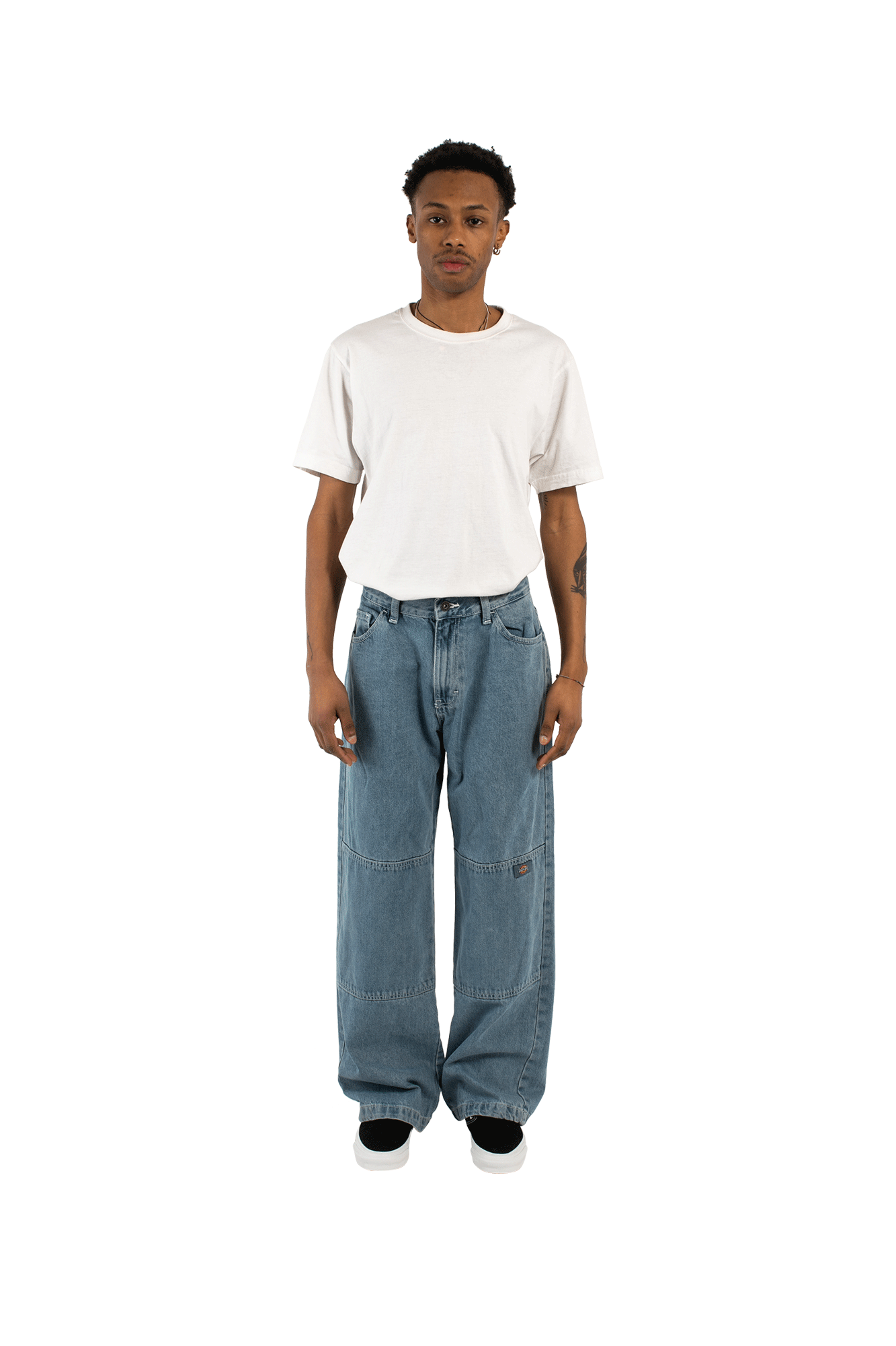 Double Knee Denim Pant