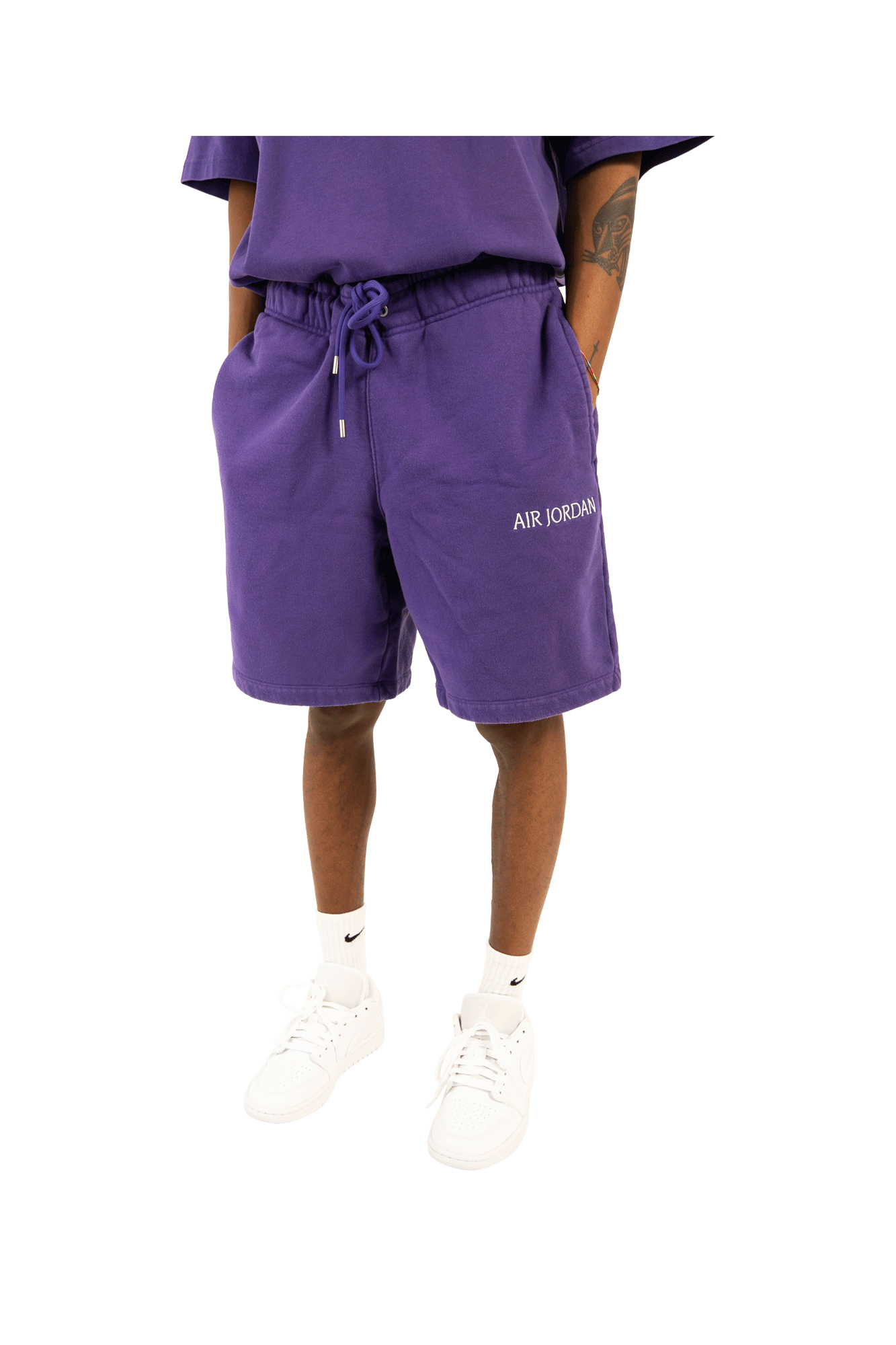 Fleece Short x Wordmark