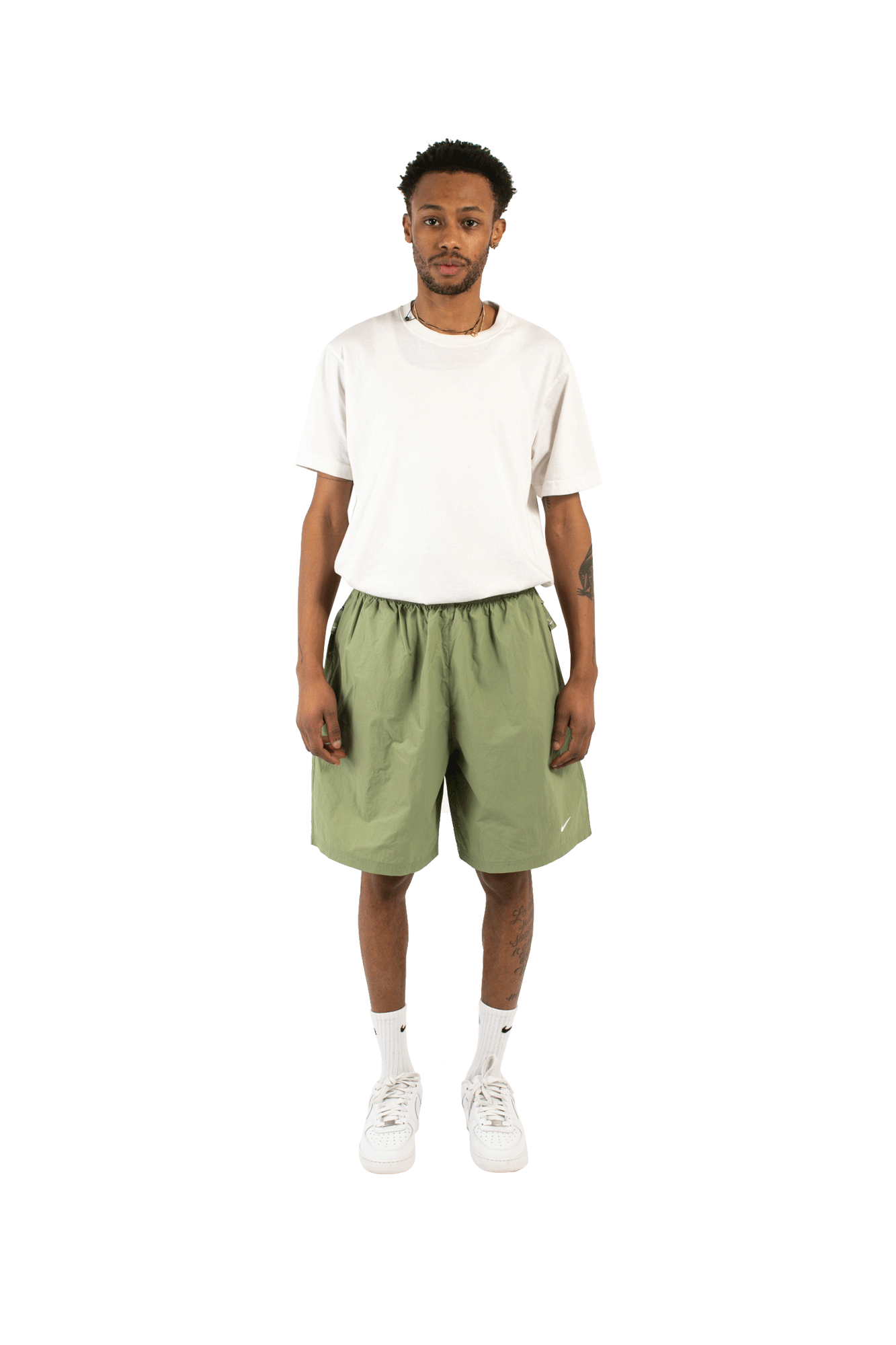 M Solo Swoosh Woven Short One Block Down