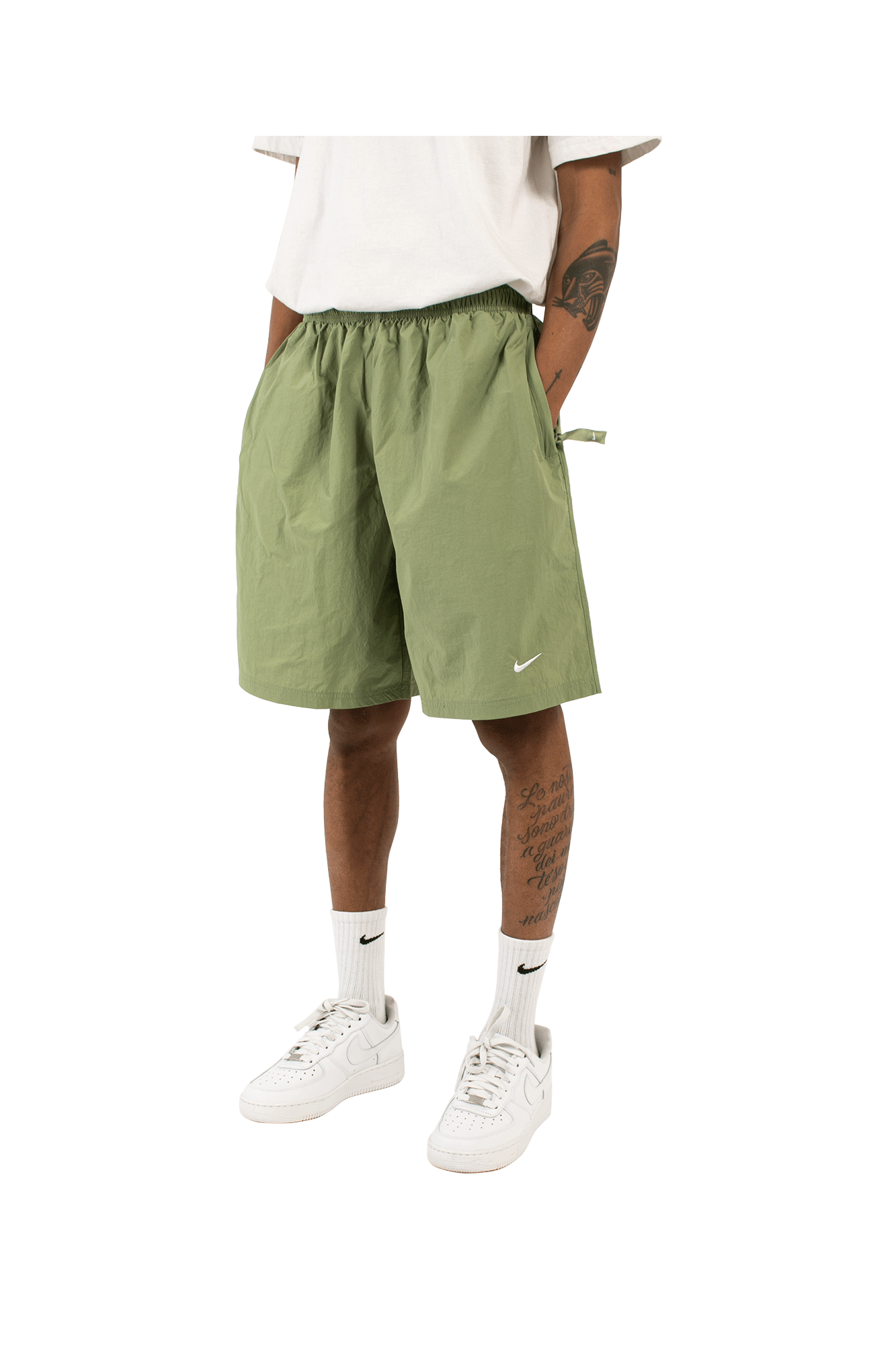 M Solo Swoosh Woven Short