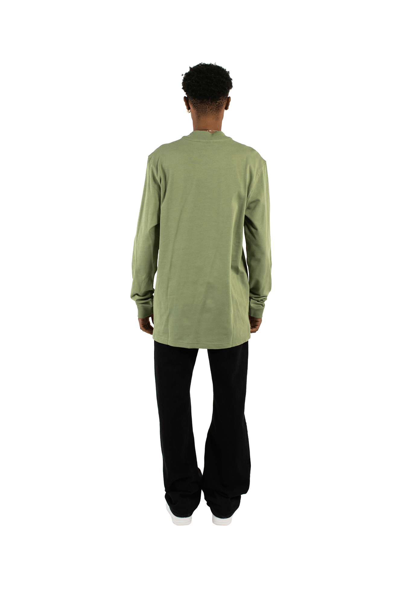 M Nl Ls Mock Neck Shirt