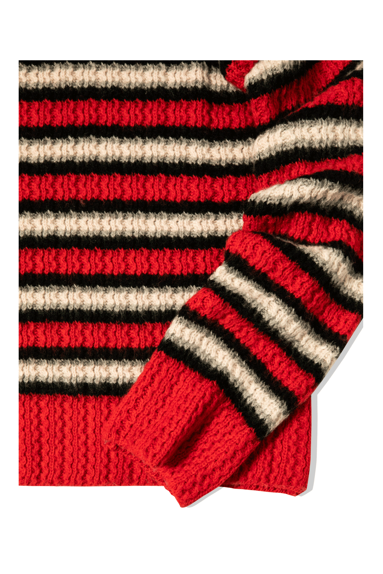 Stripes Crewneck Knitted Sweater