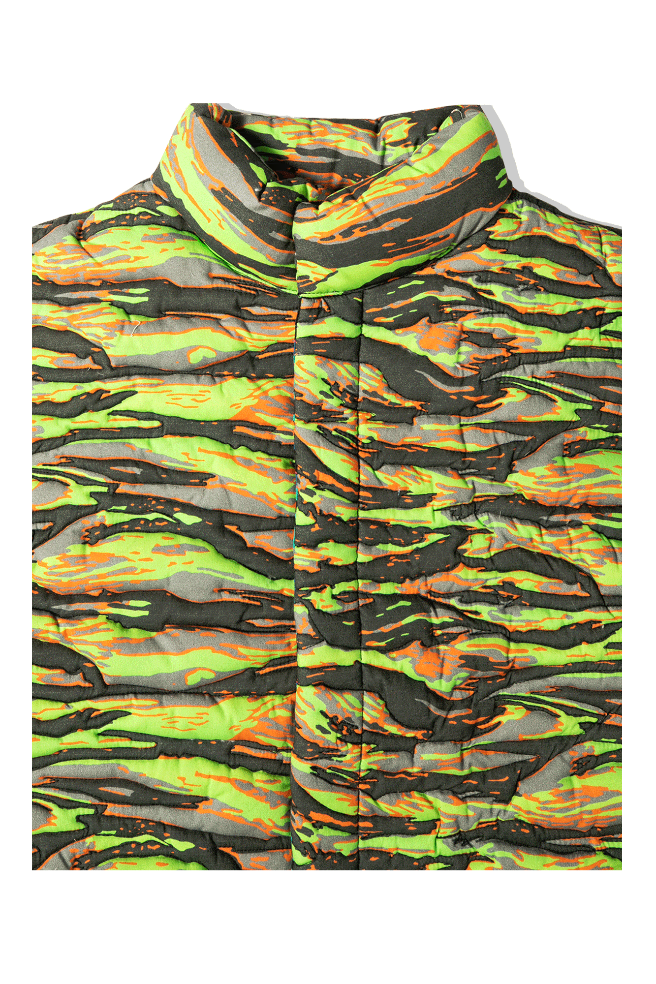 Printed Quilted Puffer Vest