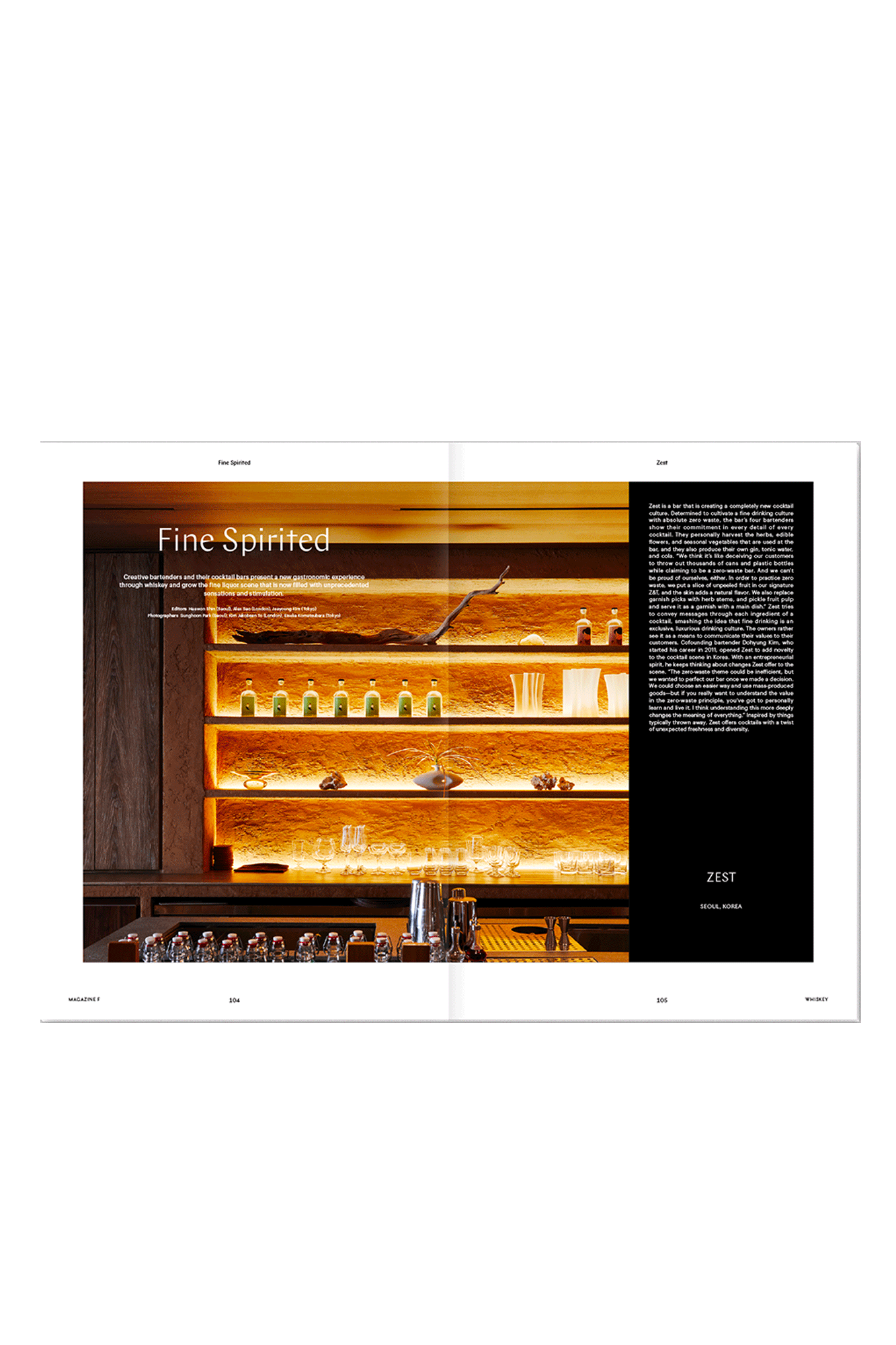 Magazine F Issue #19 WHISKEY