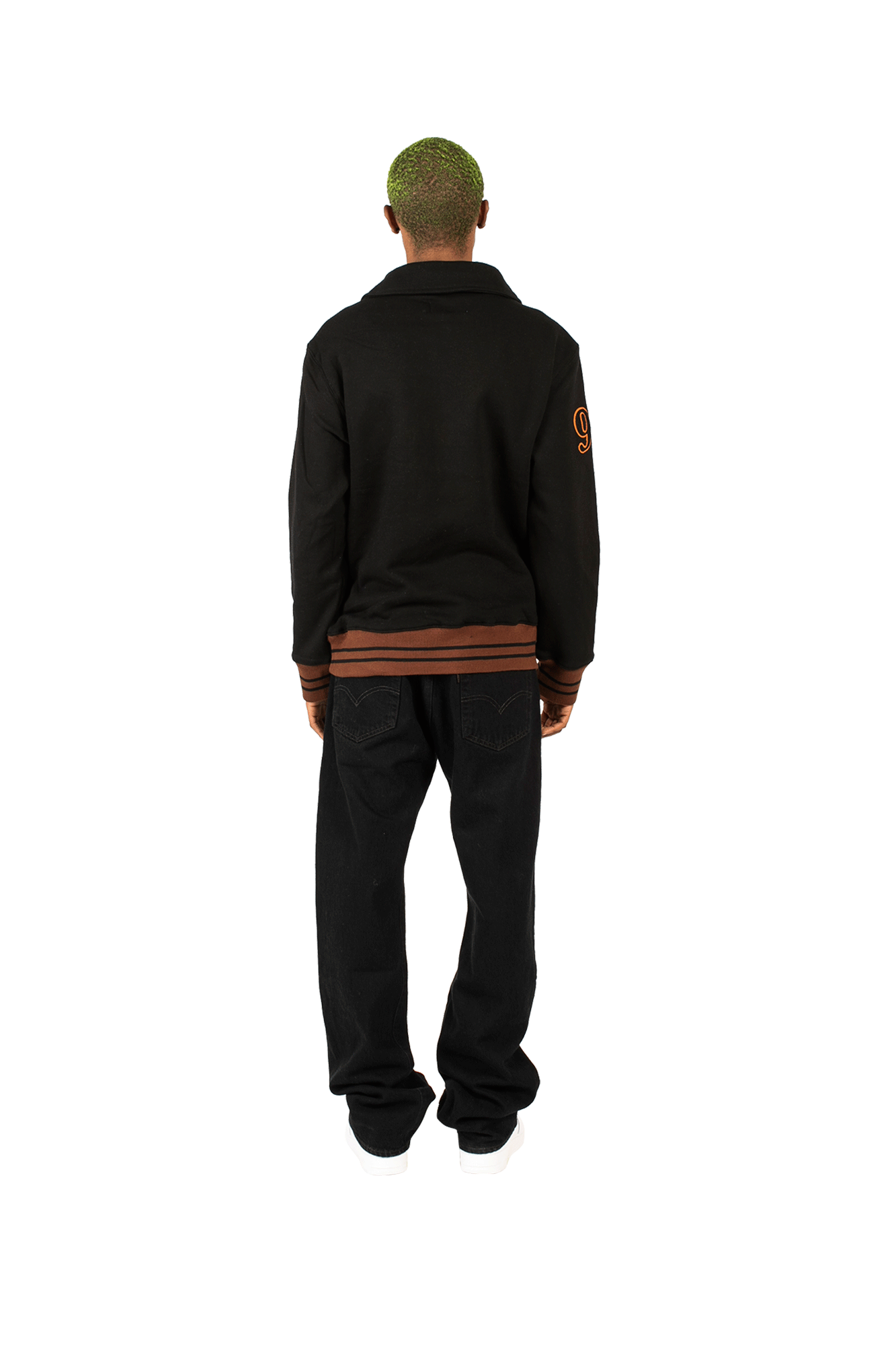 Academy Logo Quarter Zip Sweater