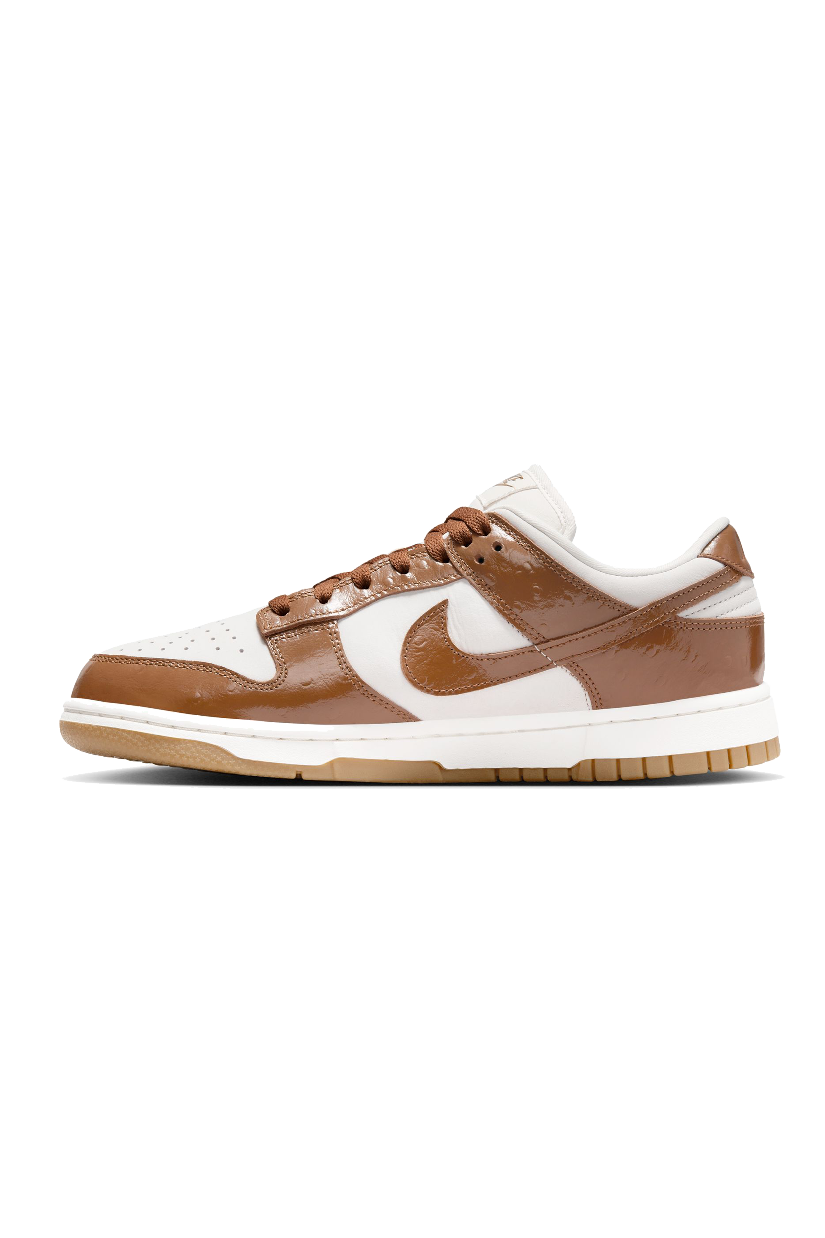 W Dunk Low Lux "Brown Ostrich"