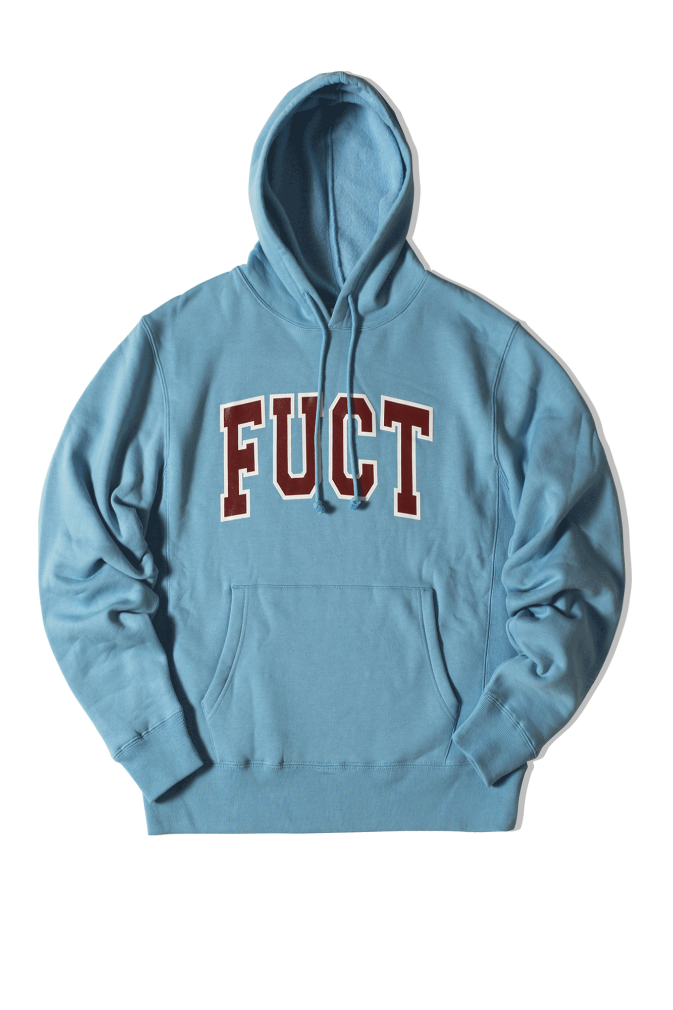 Fuct Felpe con cappuccio ACADEMY Hooded sweatshirt Blu FSU19007#000#BLUE#XXL - One Block Down