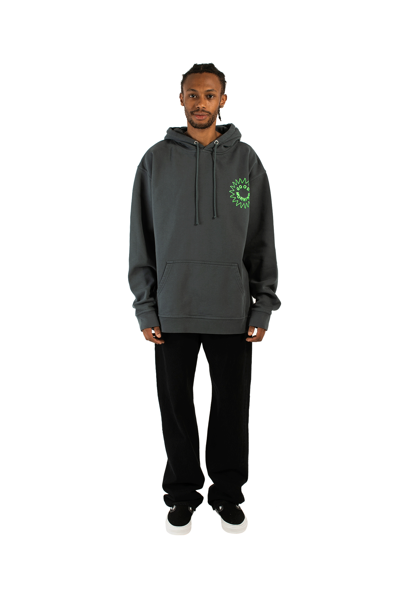 Sun Logo Fleece Pullover Hood