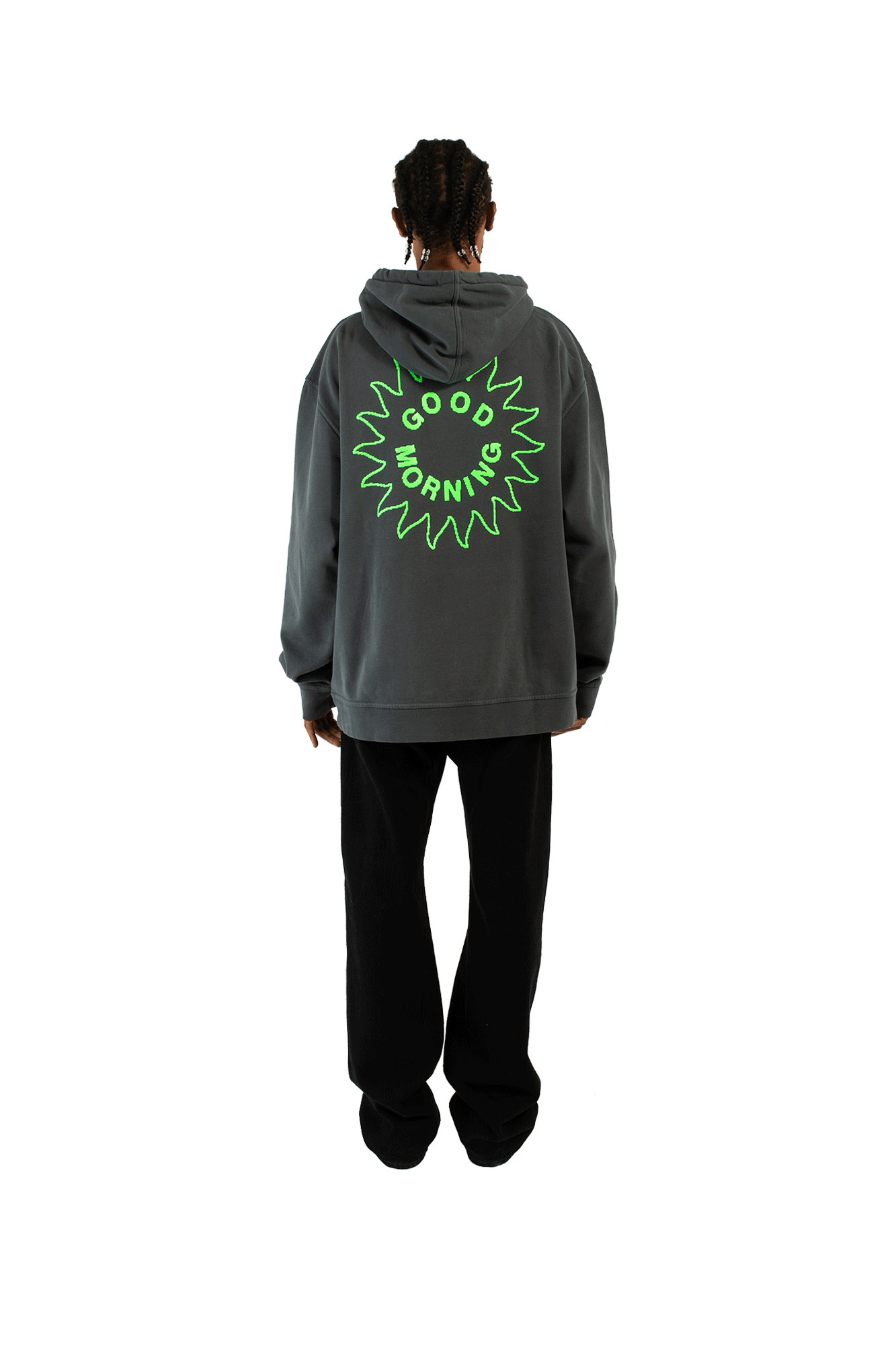 Sun Logo Fleece Pullover Hood