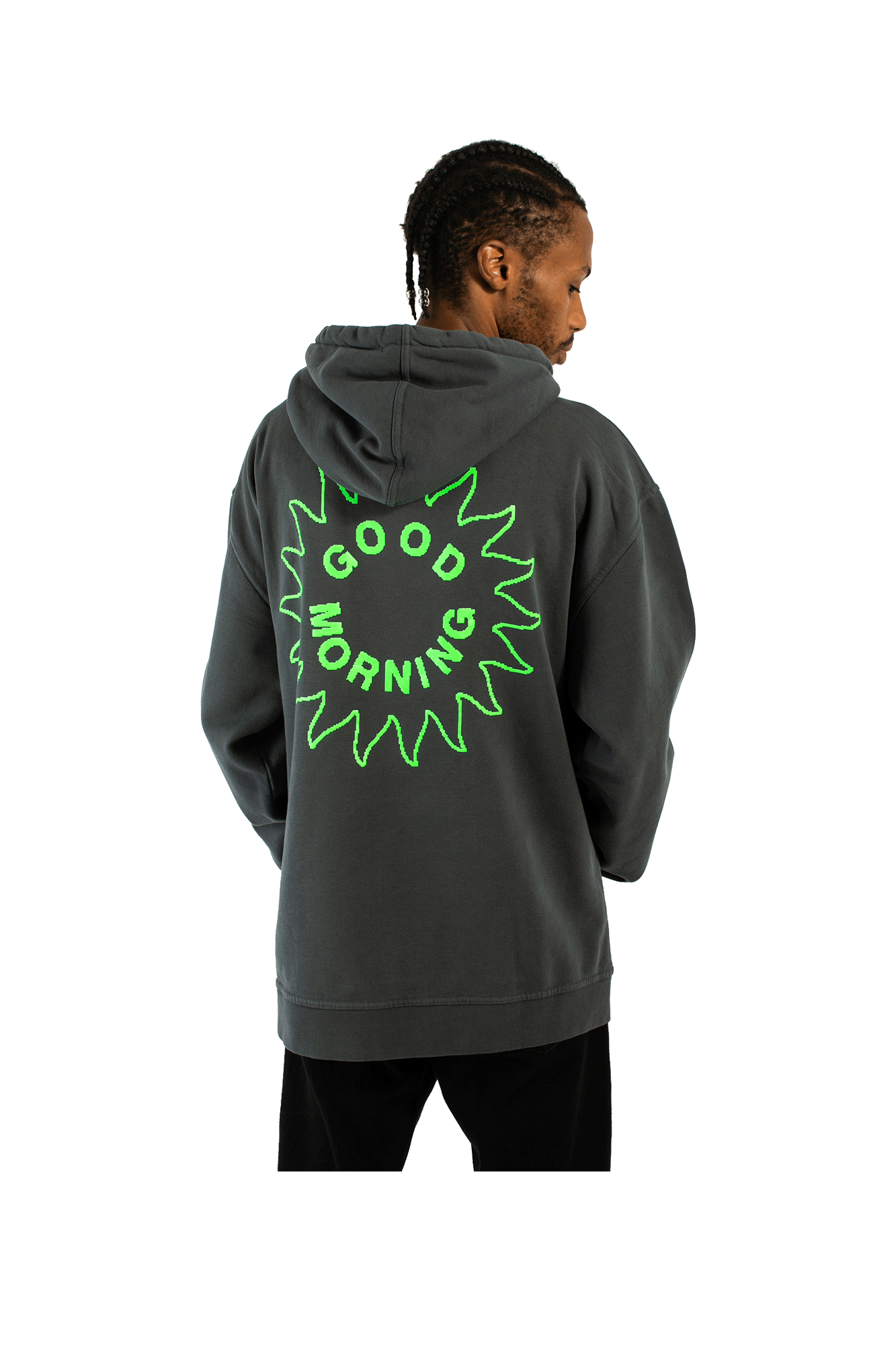 Sun Logo Fleece Pullover Hood