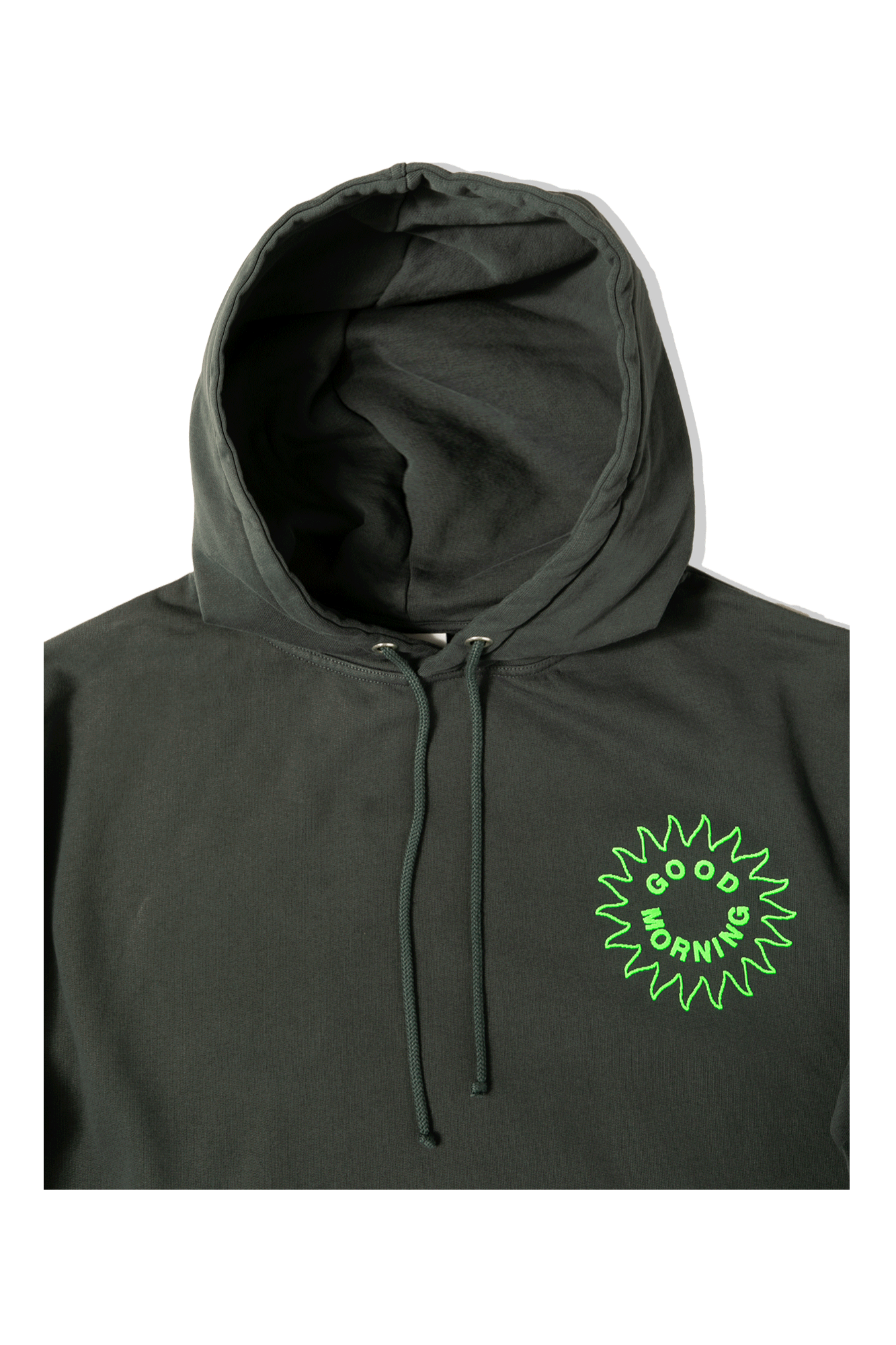 Sun Logo Fleece Pullover Hood