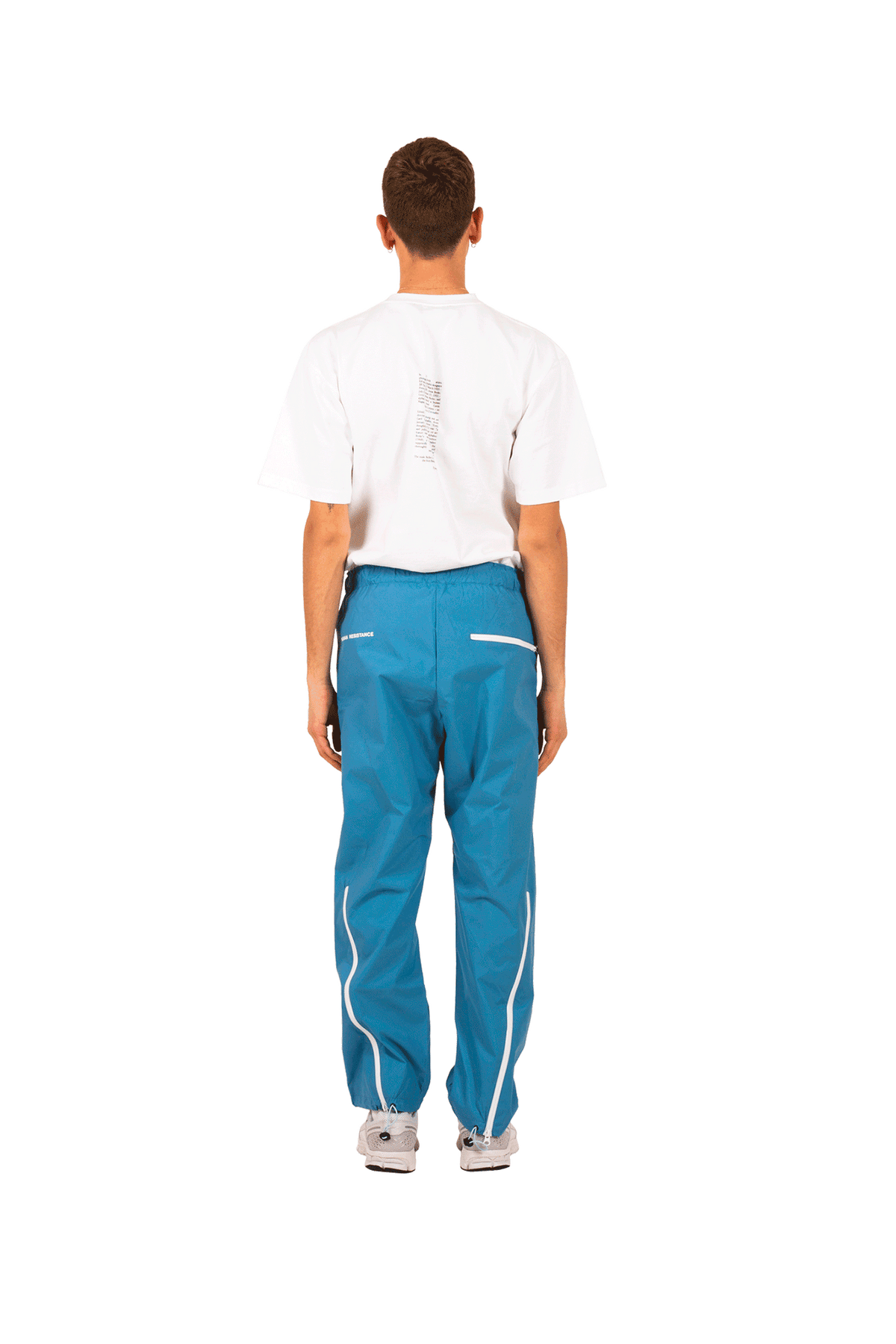 Human Resistance Pantaloni HR Windbreaker Pants  Blu [option2] - One Block Down