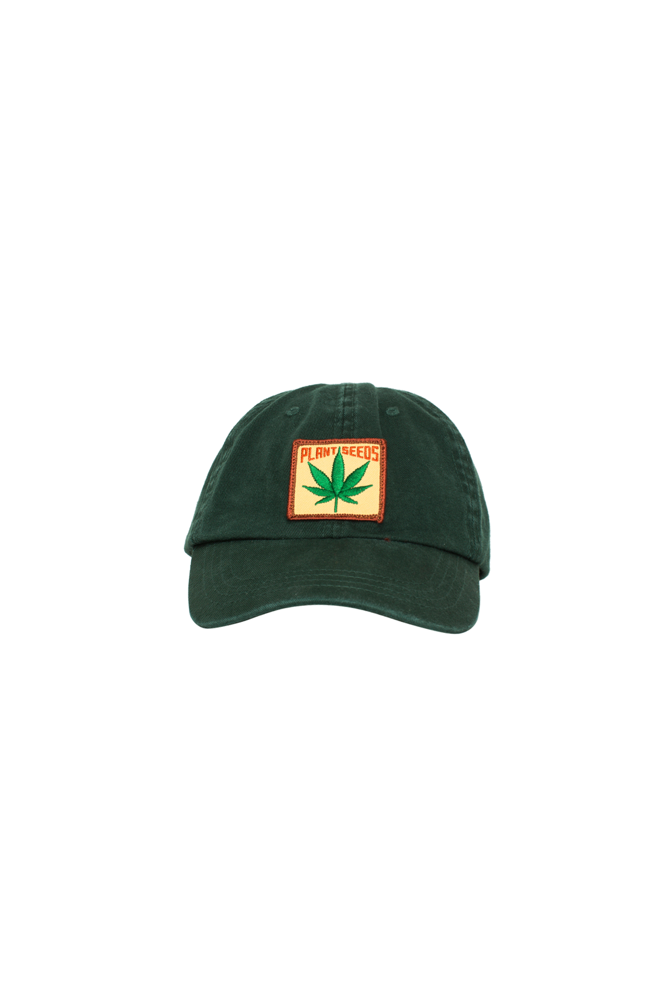 Plant Seeds Forest Embroidered Patch Cap