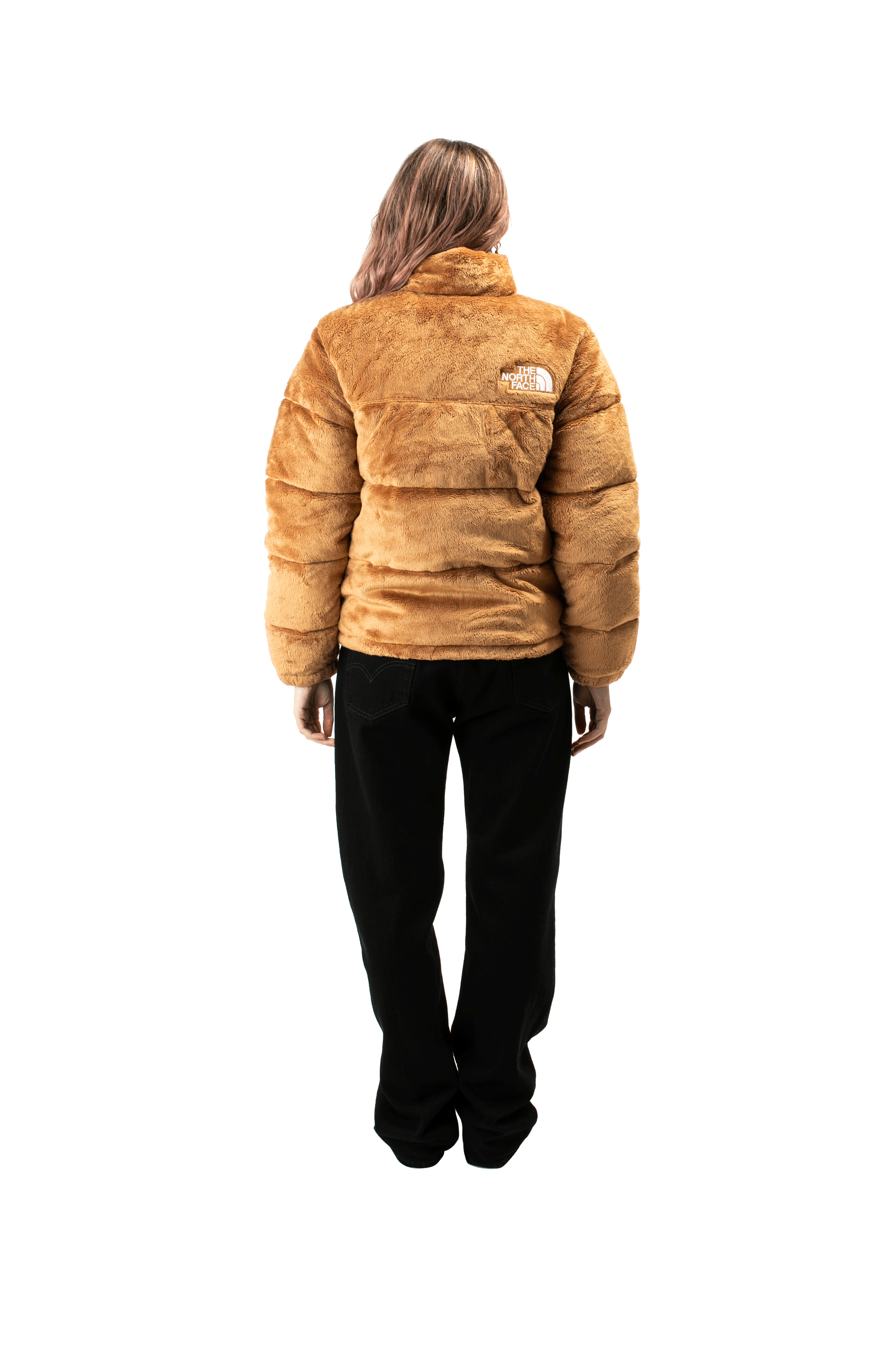 W Versa Velour Nuptse Jacket