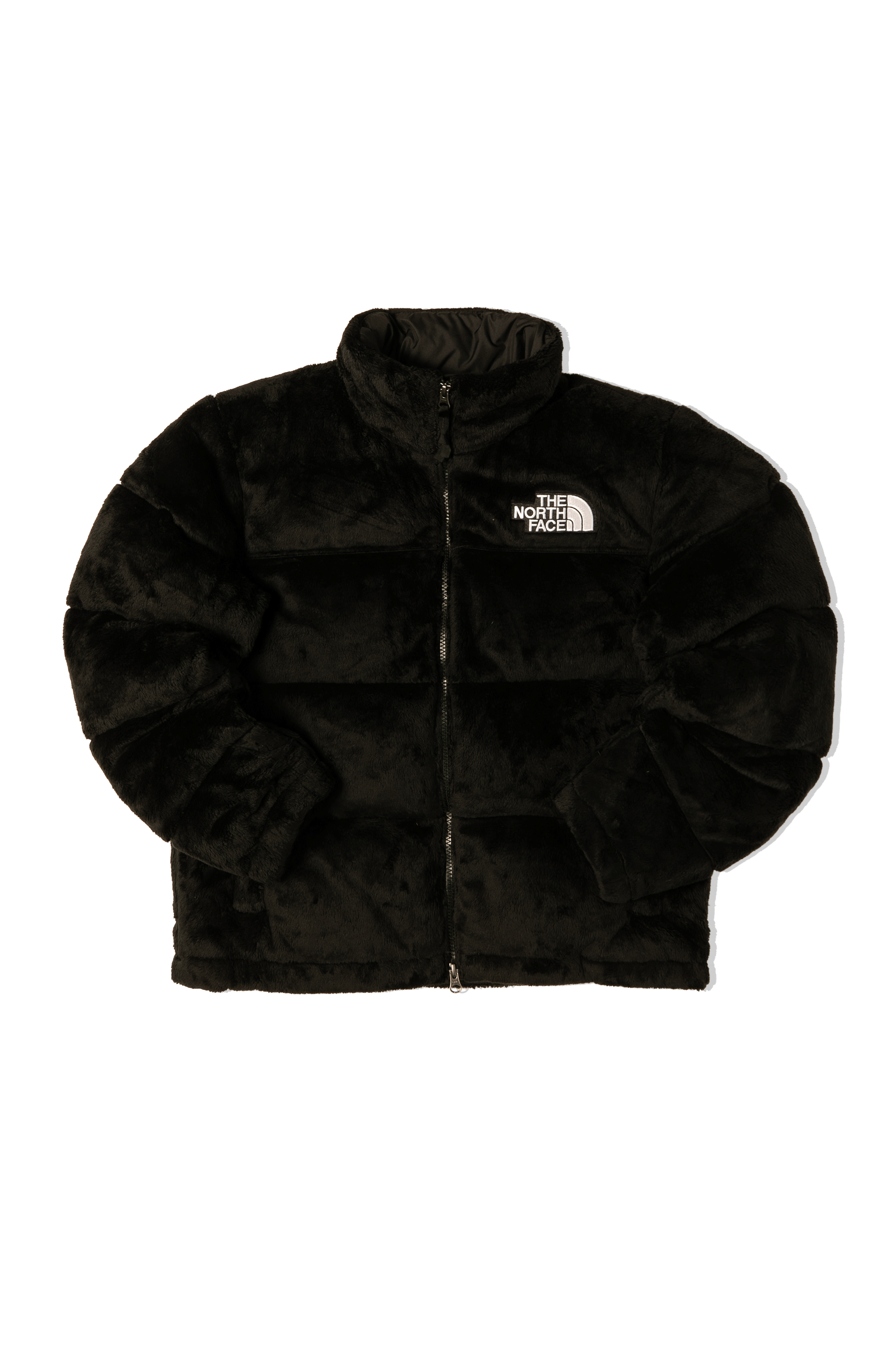 W Versa Velour Nuptse Jacket