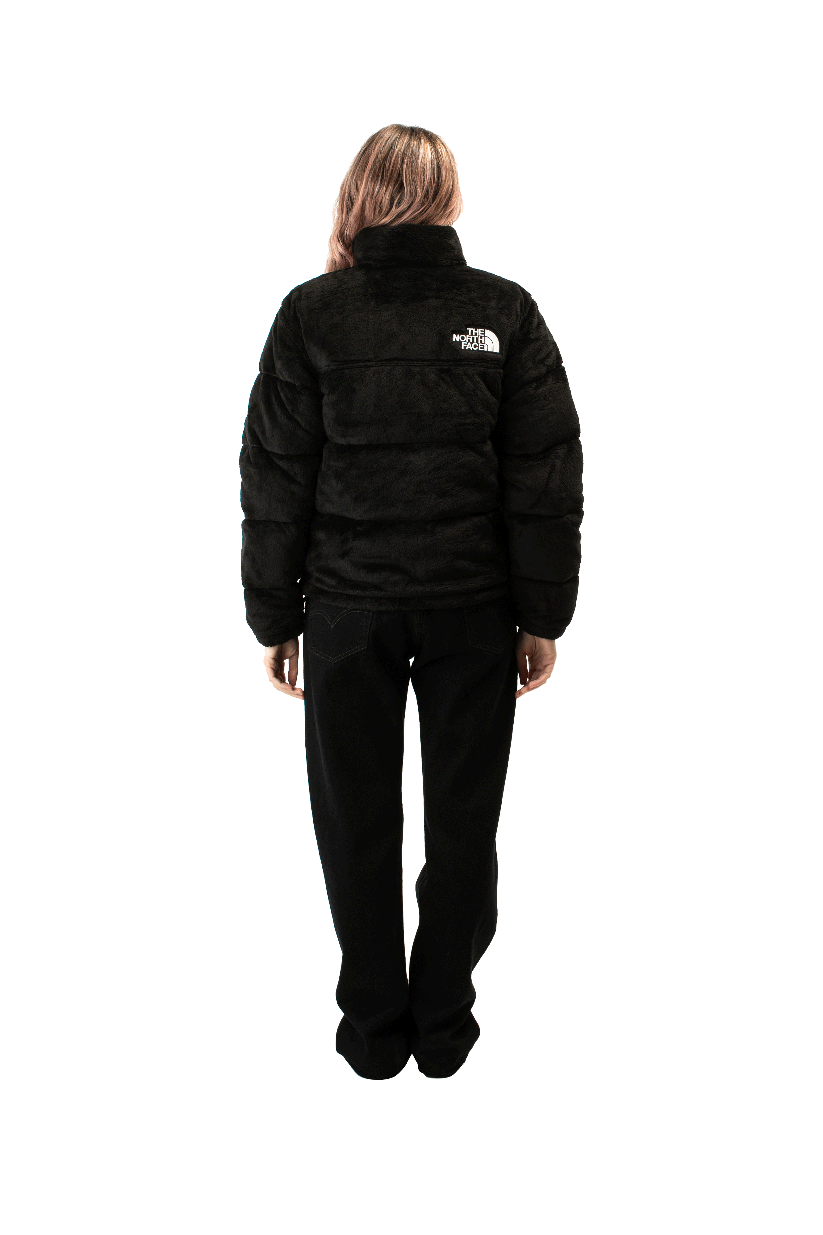 W Versa Velour Nuptse Jacket