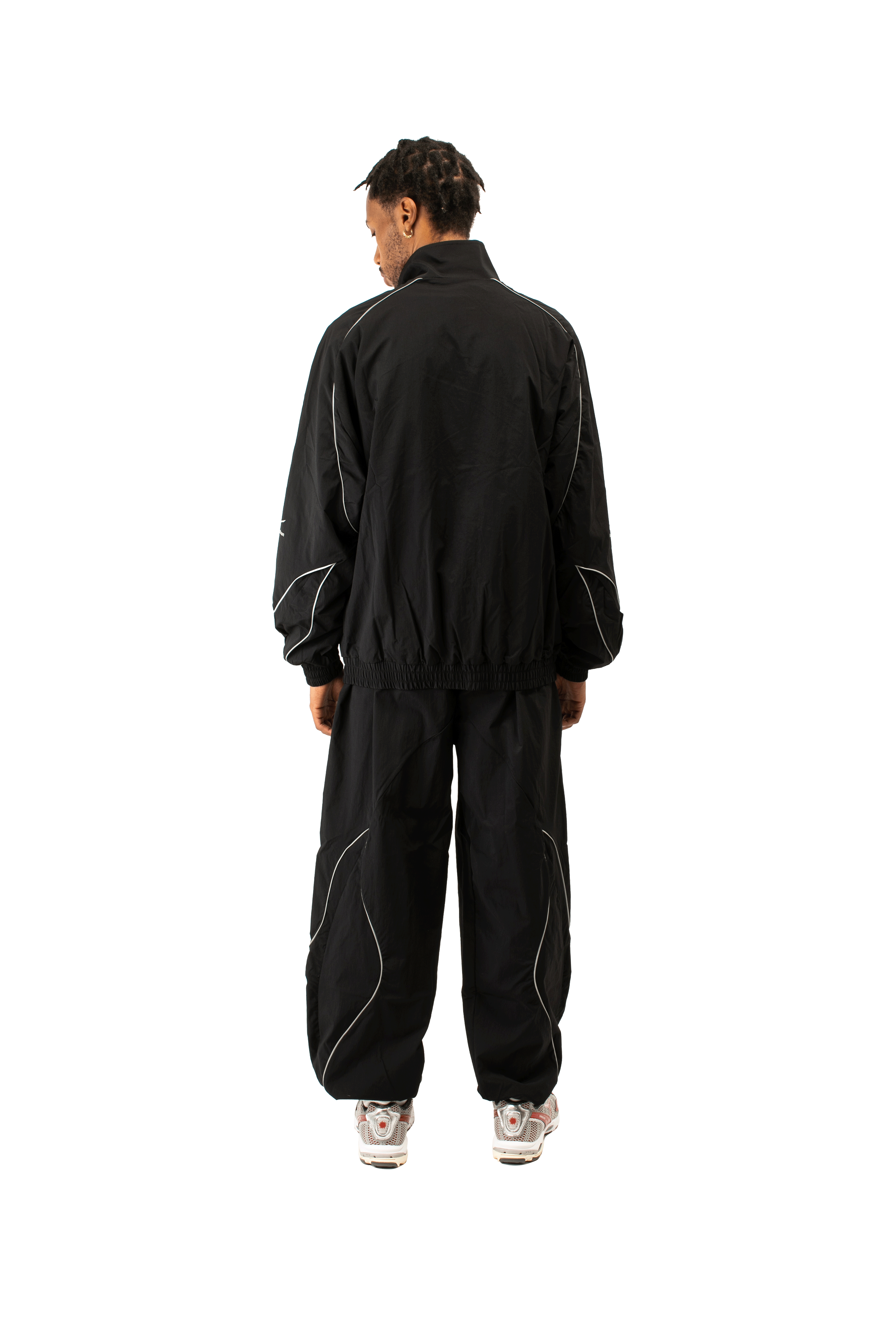 Flame Wave Tracksuit Jacket x One Block Down